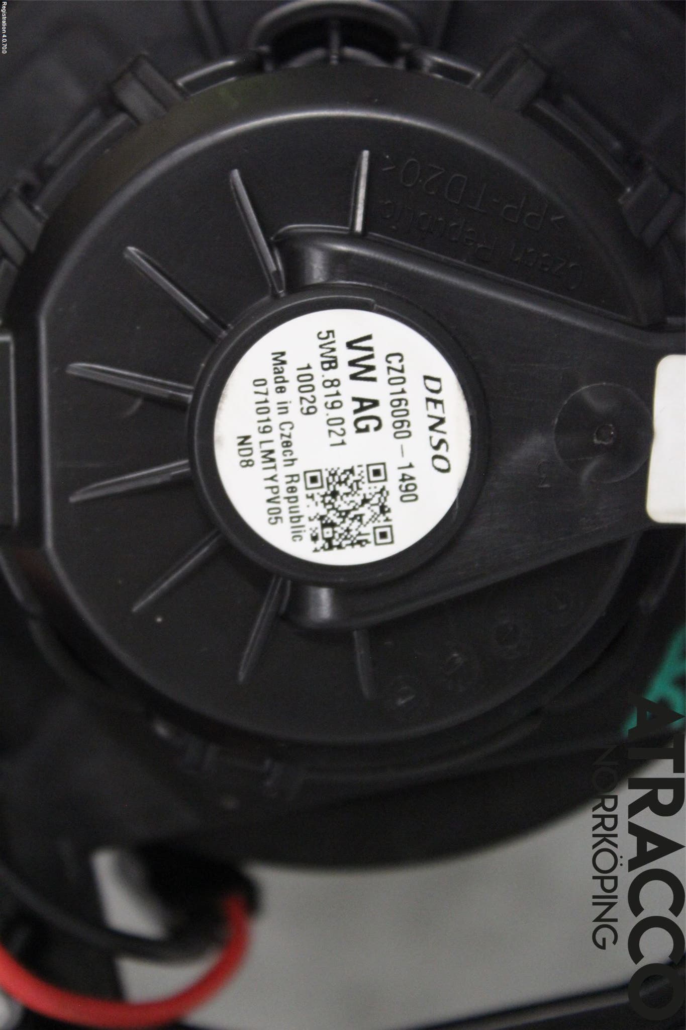 Volkswagen VW PASSAT 15-19 Värmefläkt