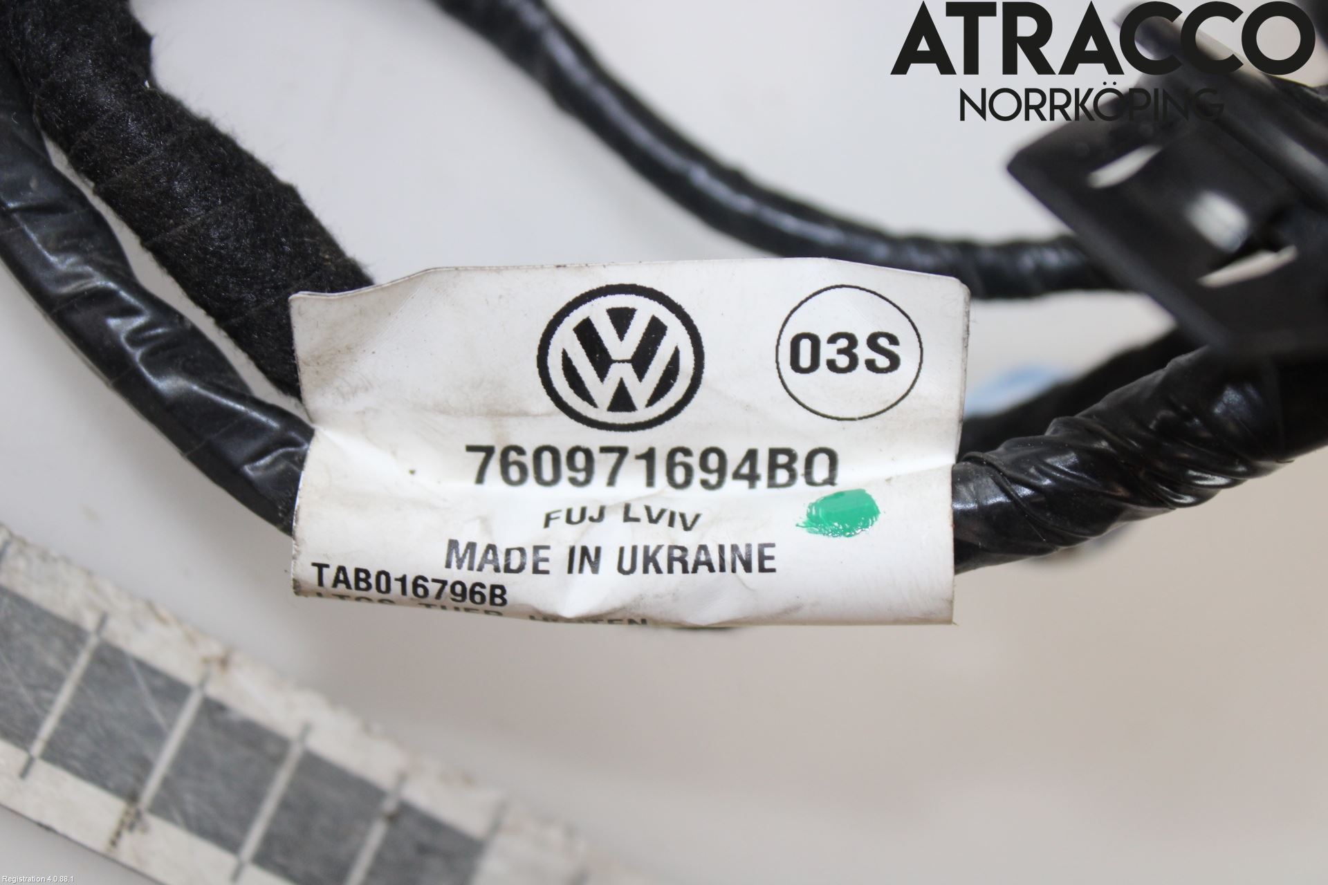 Volkswagen VW TOUAREG CR 18- Kabelhärva