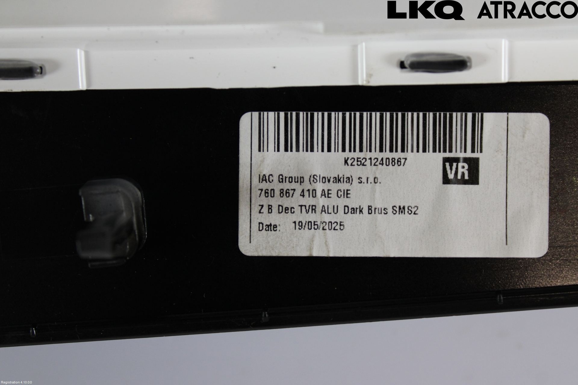 Volkswagen VW TOUAREG CR 18- Dörr Dekorlist Fram Hö