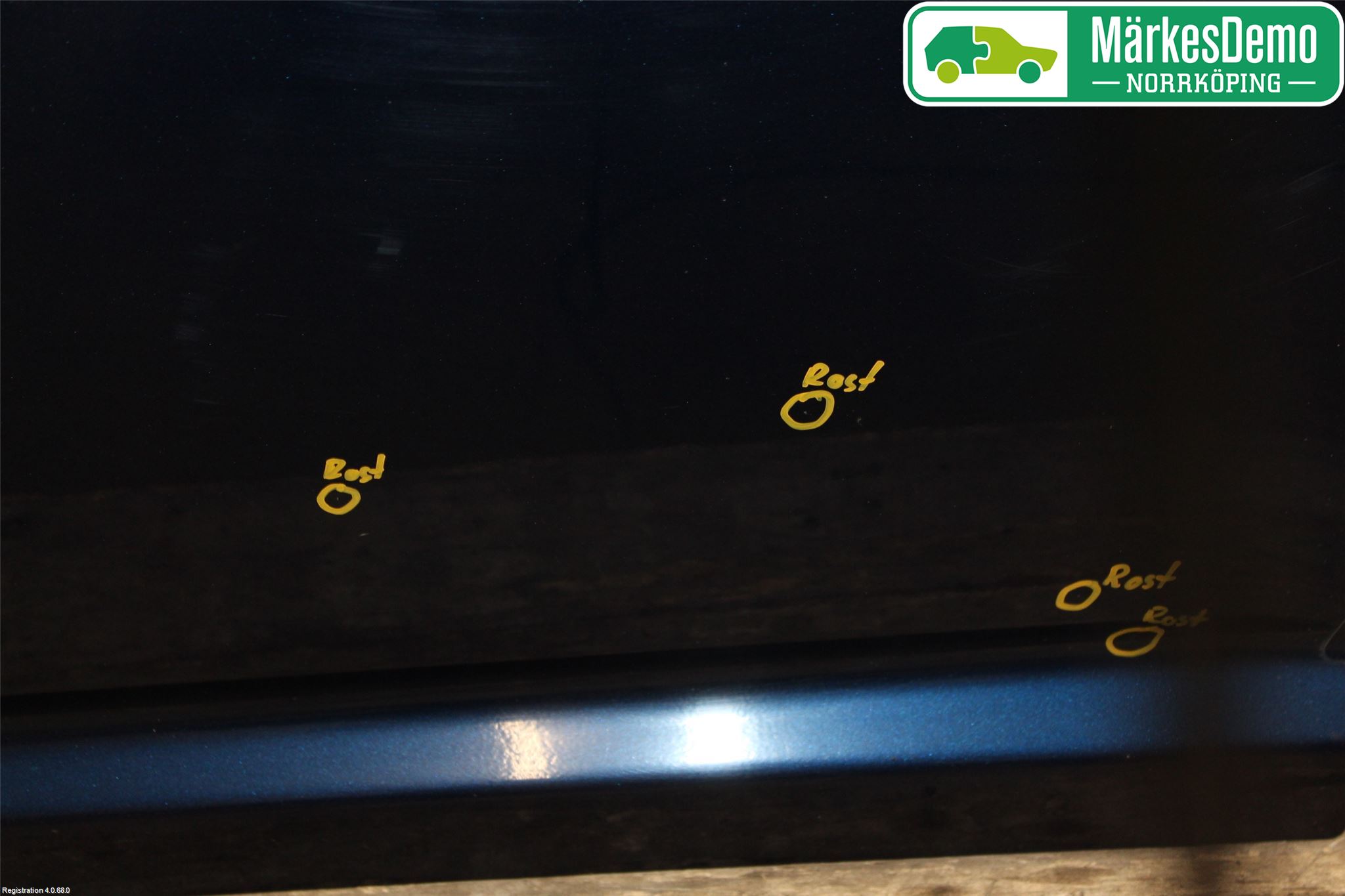 Toyota AVENSIS 03-06 Dörr Bak Vänster