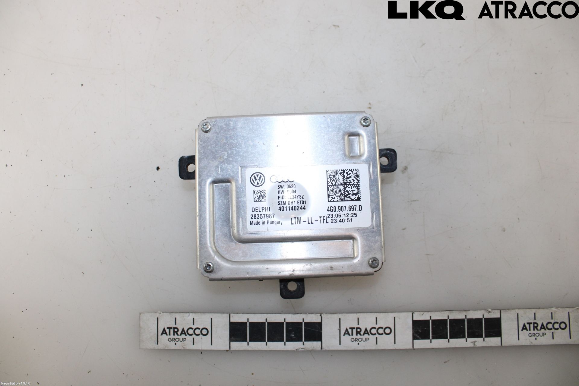 Audi A4 12-15 Styrenhet Strålkastare