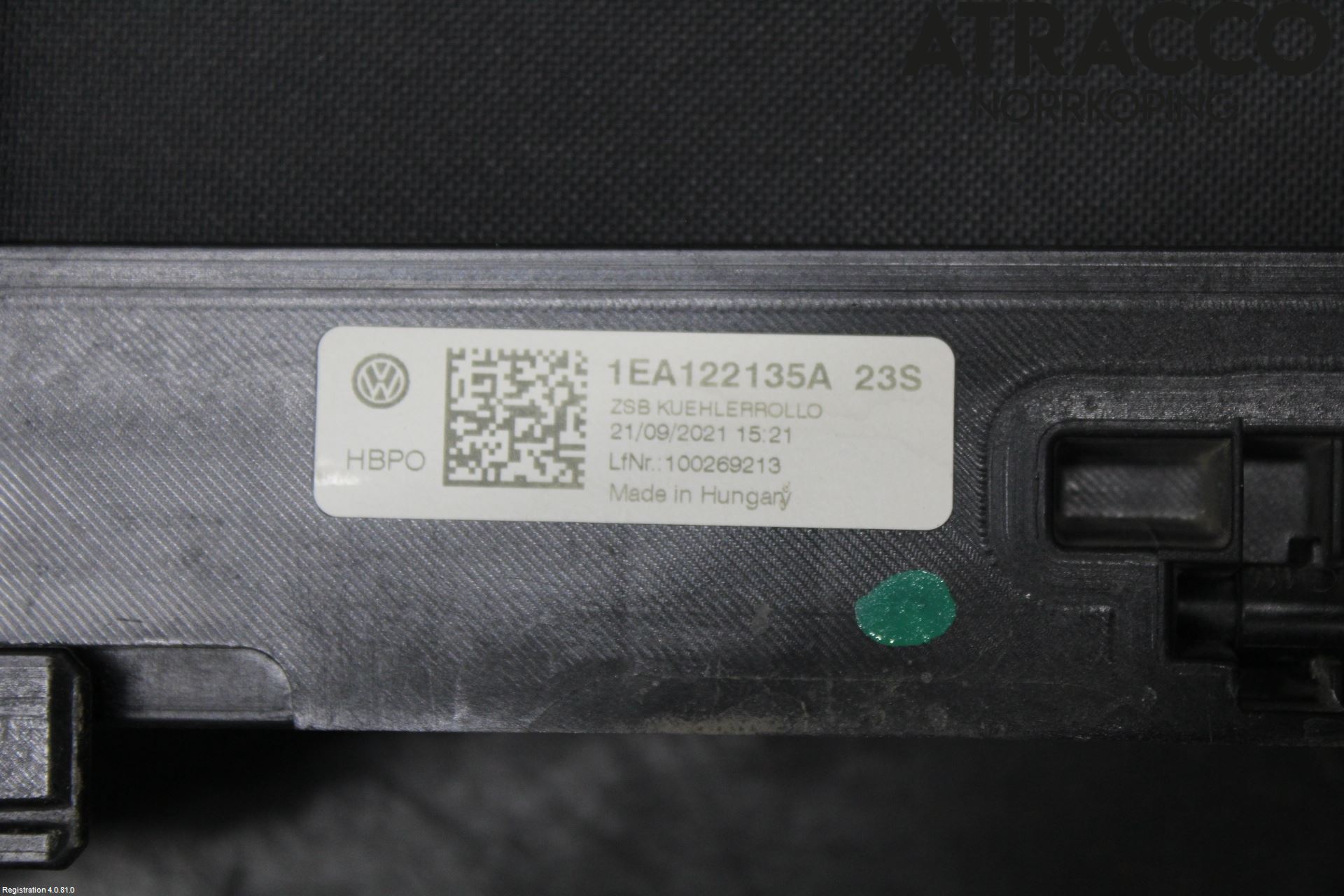 Volkswagen VW ID.4 21- Deflektor Plåt-Plast Kylning