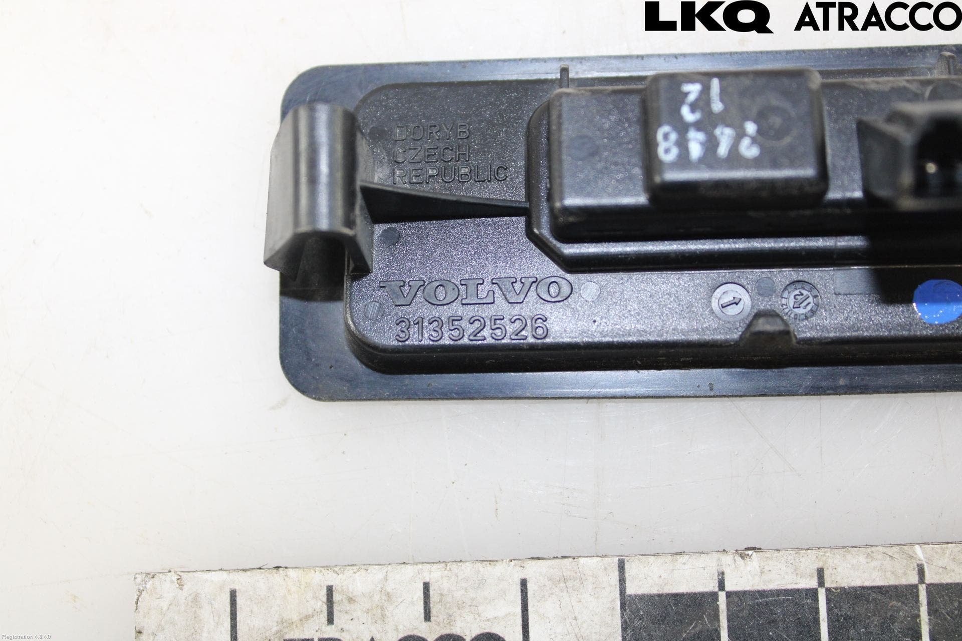 Volvo V40 12-19 Skylt Belysning