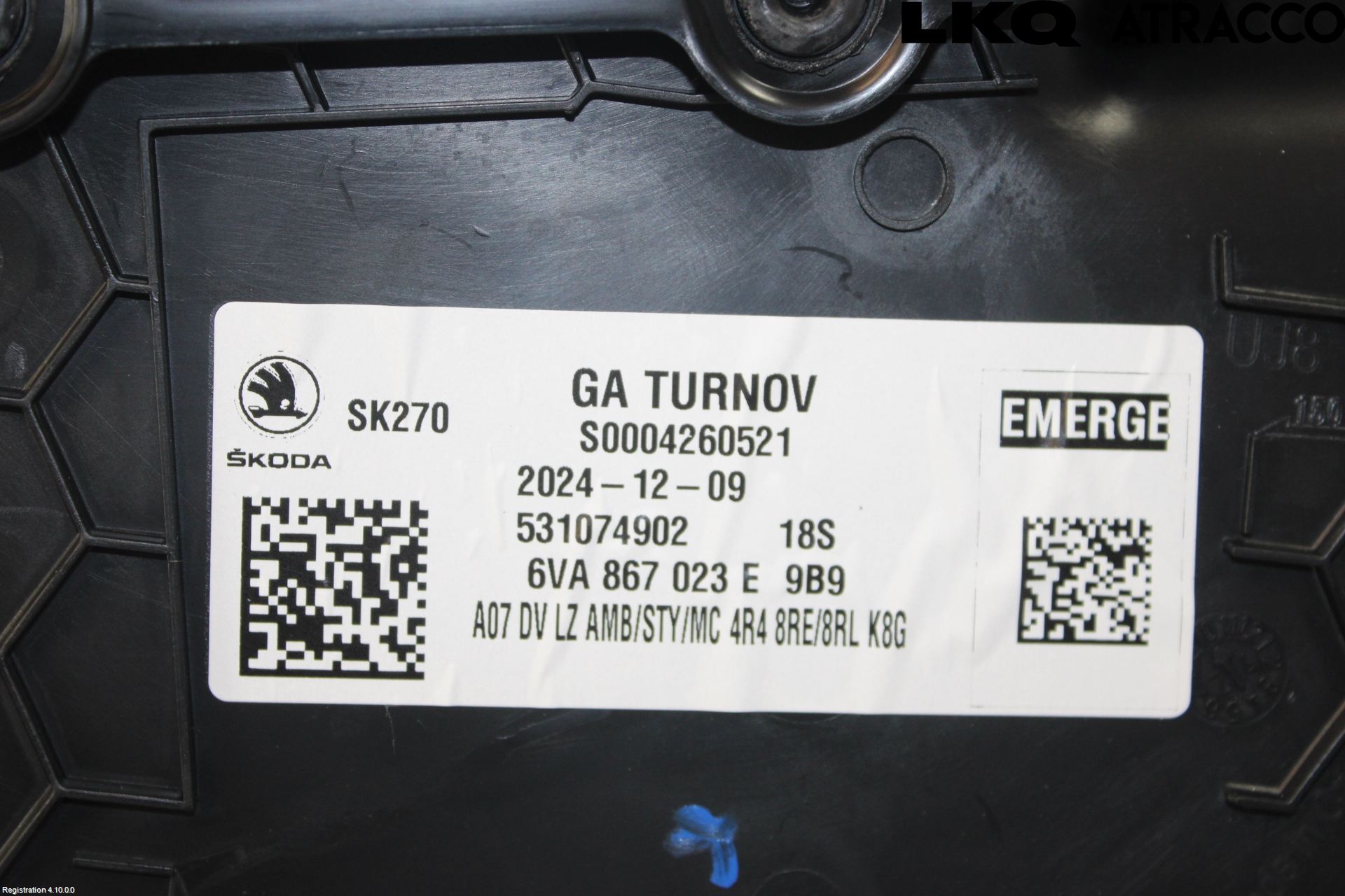 Skoda FABIA 22- Dörrklädsel Vä