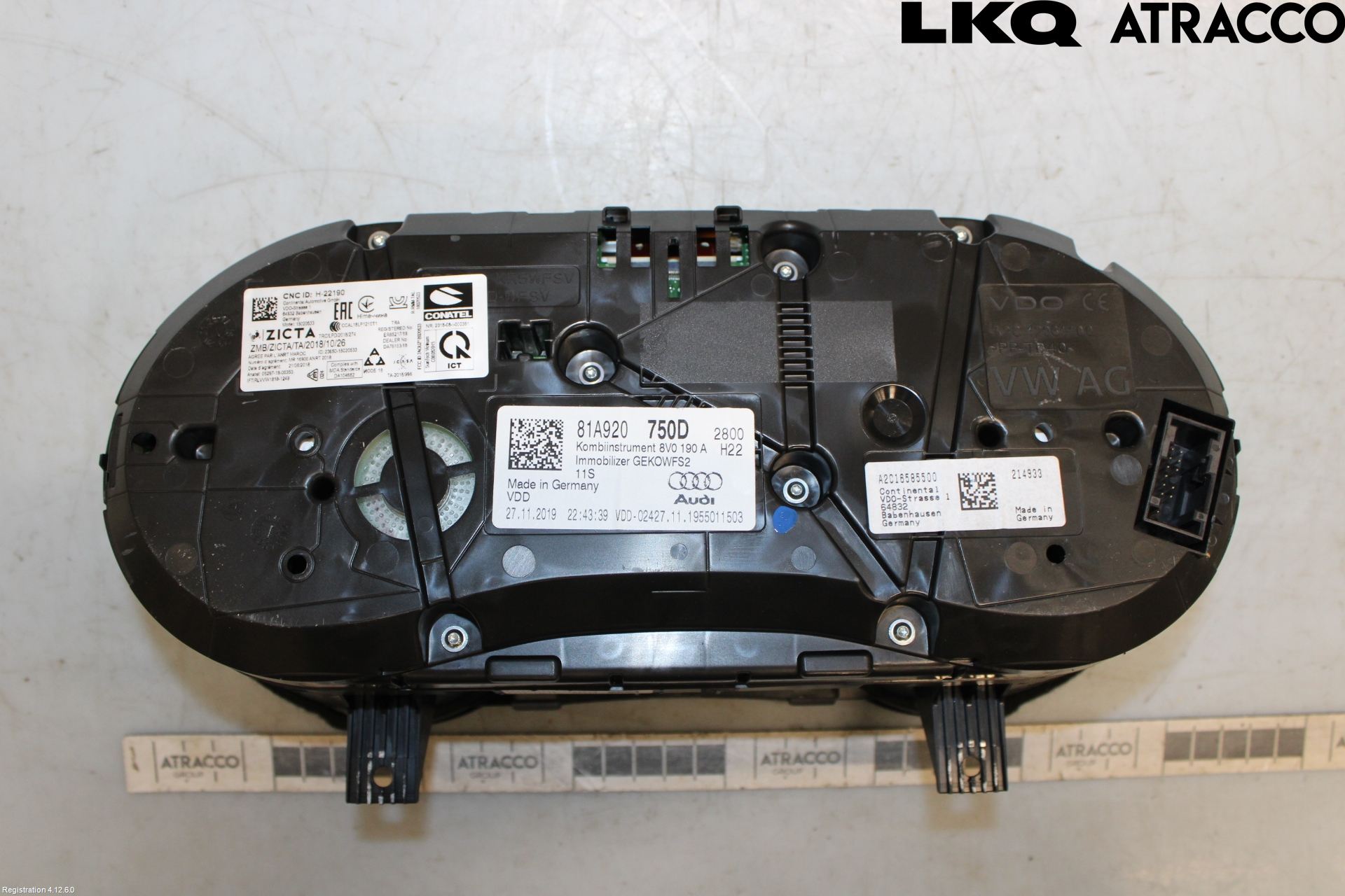 Audi Q2/SQ2 17- Instrument Komb