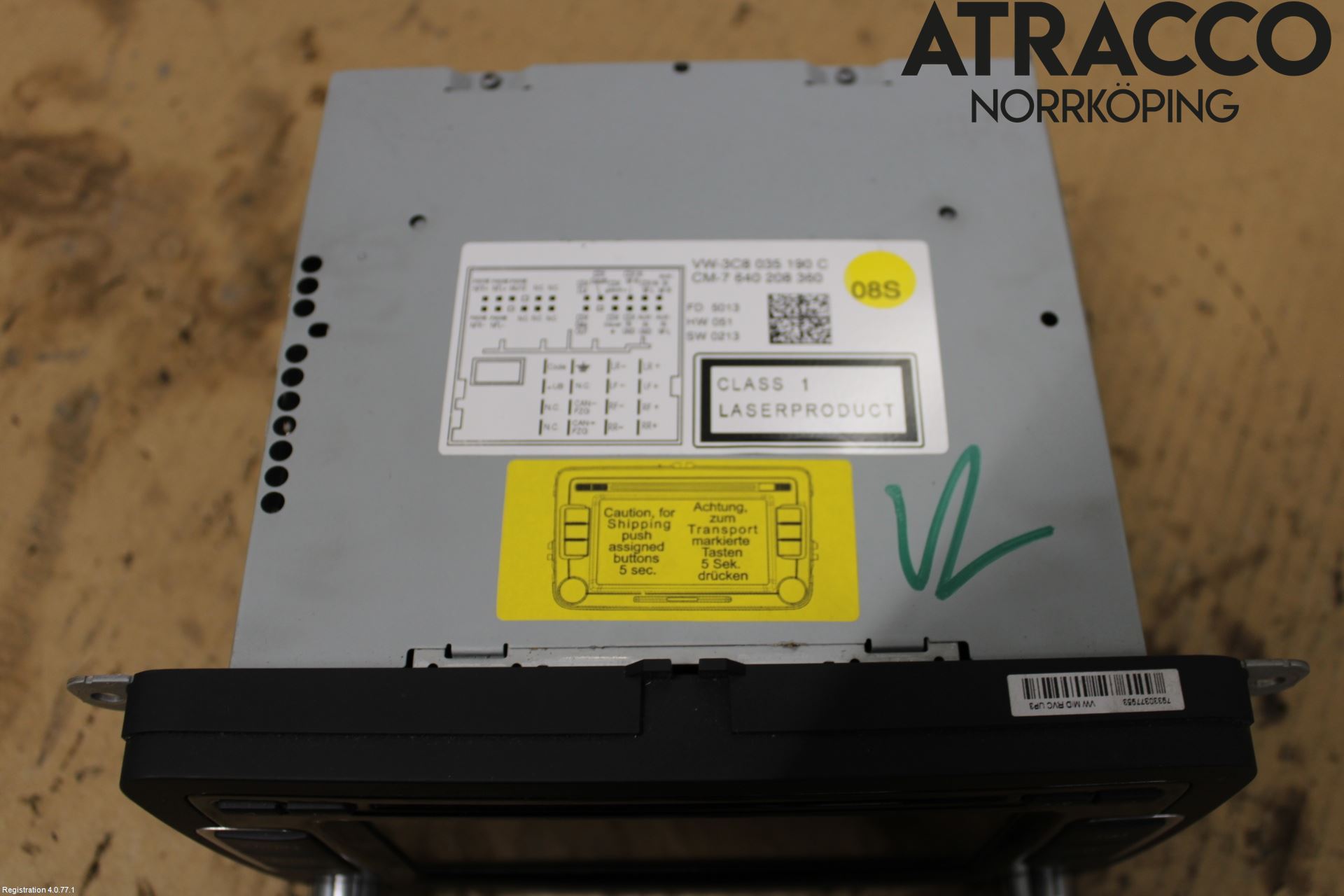 Volkswagen VW PASSAT 11-14 Cd Radio - Multimediapanel