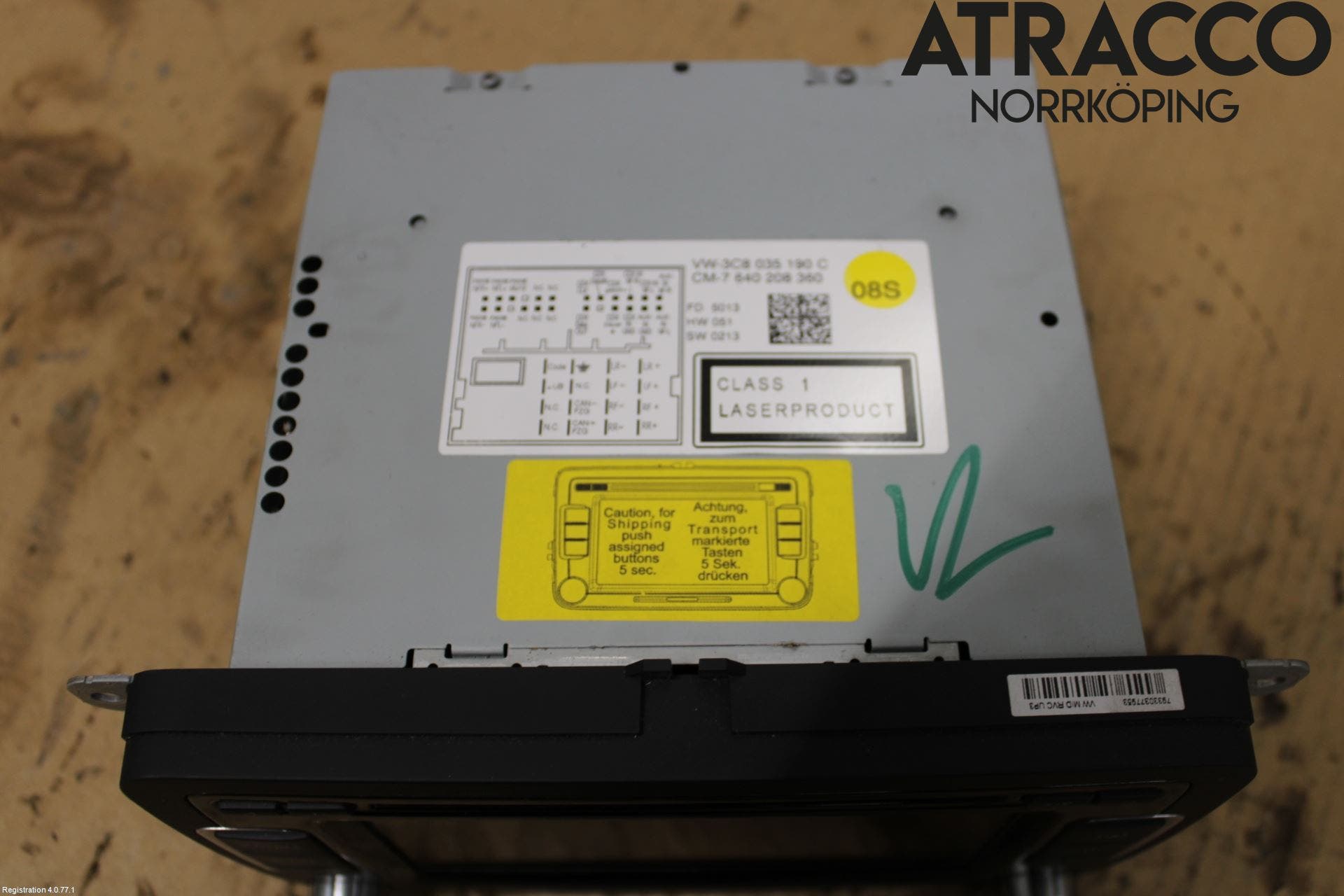 Volkswagen VW PASSAT 11-14 Cd Radio - Multimediapanel