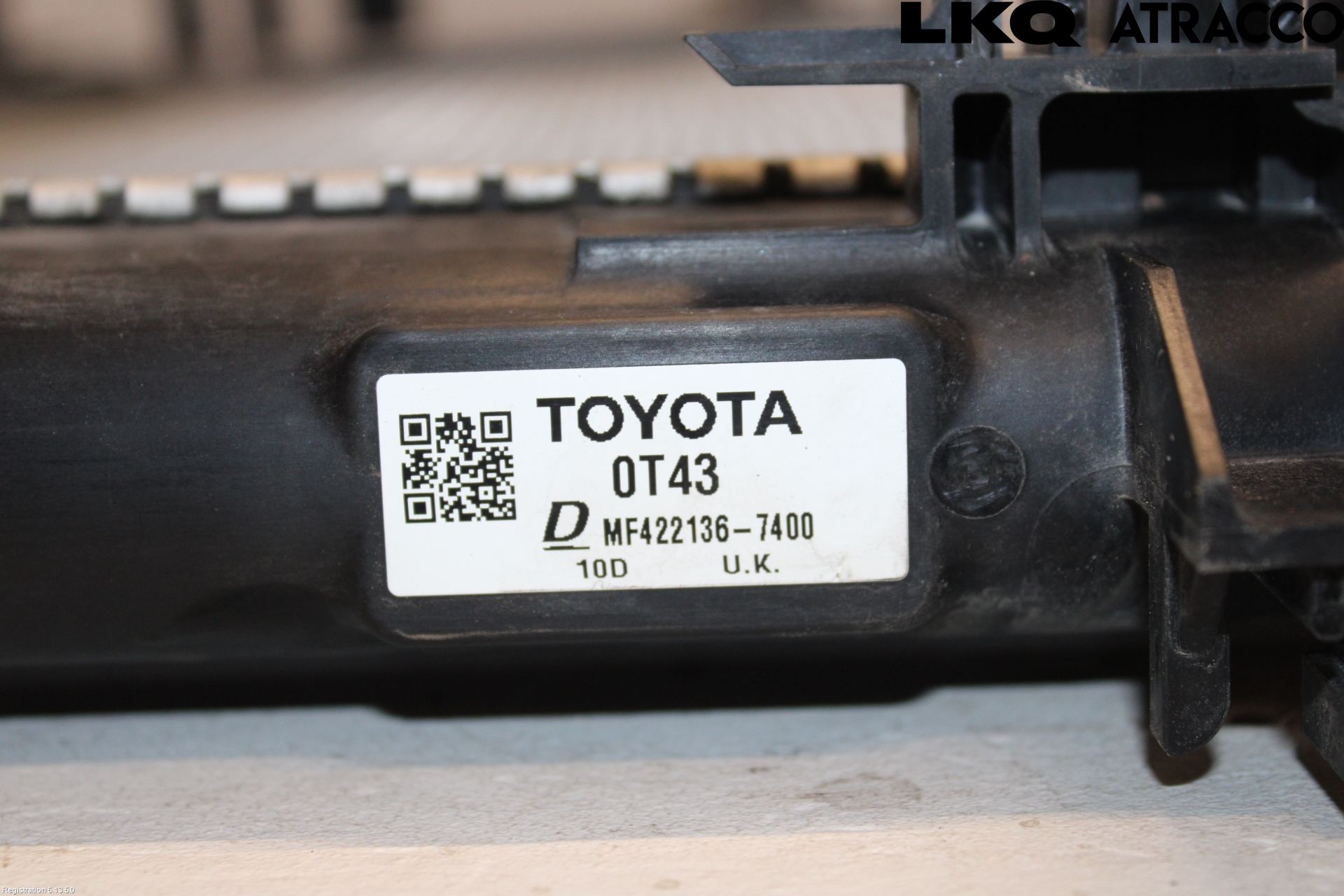 Toyota COROLLA 19- Kylare Aut