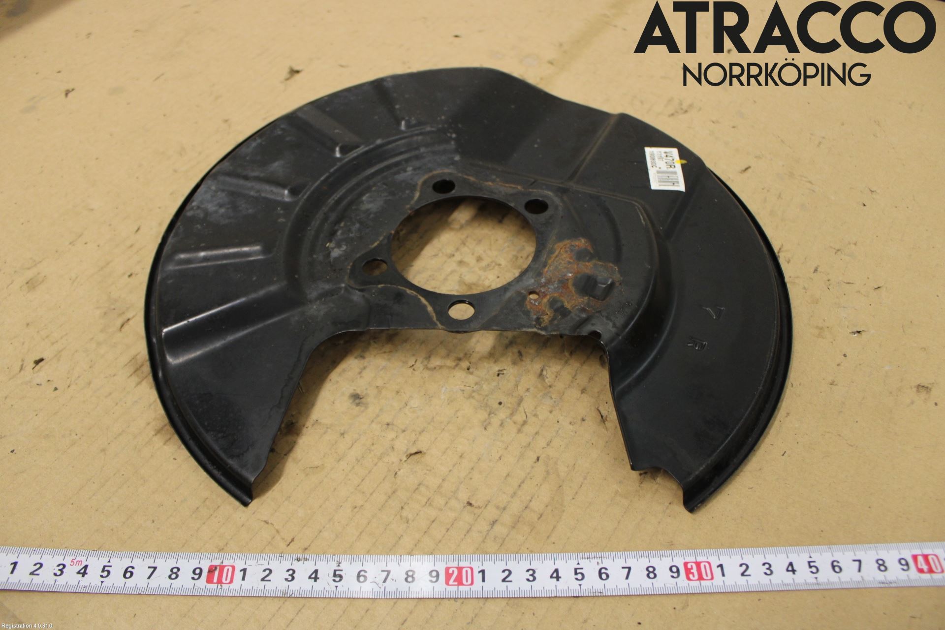 Toyota RAV4 19- Bromssköld Bak