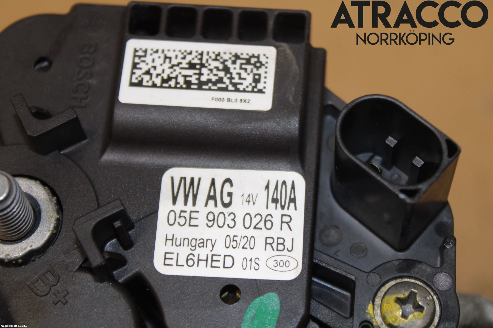 Volkswagen VW GOLF / E-GOLF VIII 20- Generator