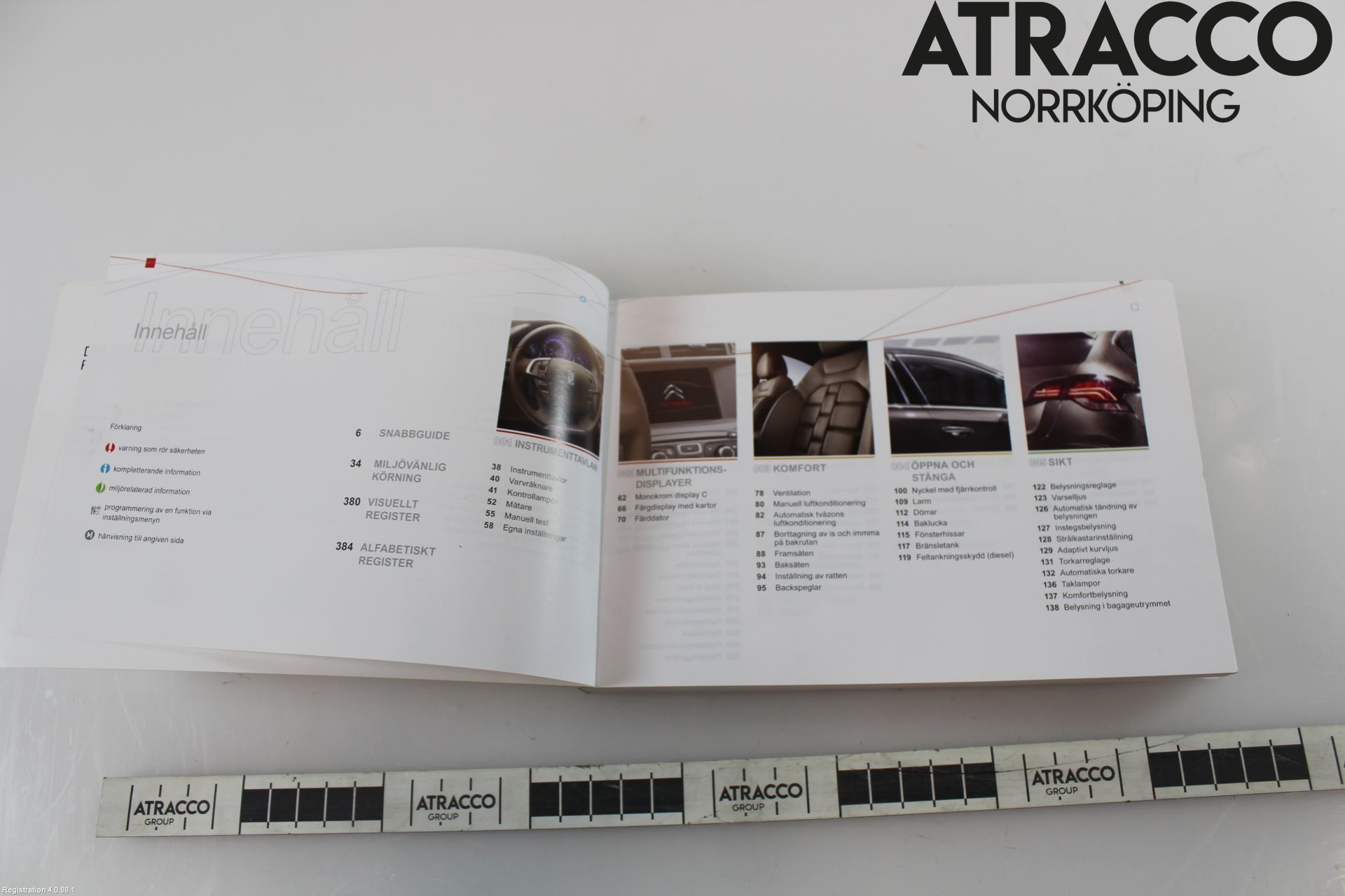 Citroen DS4 Instruktionsbok