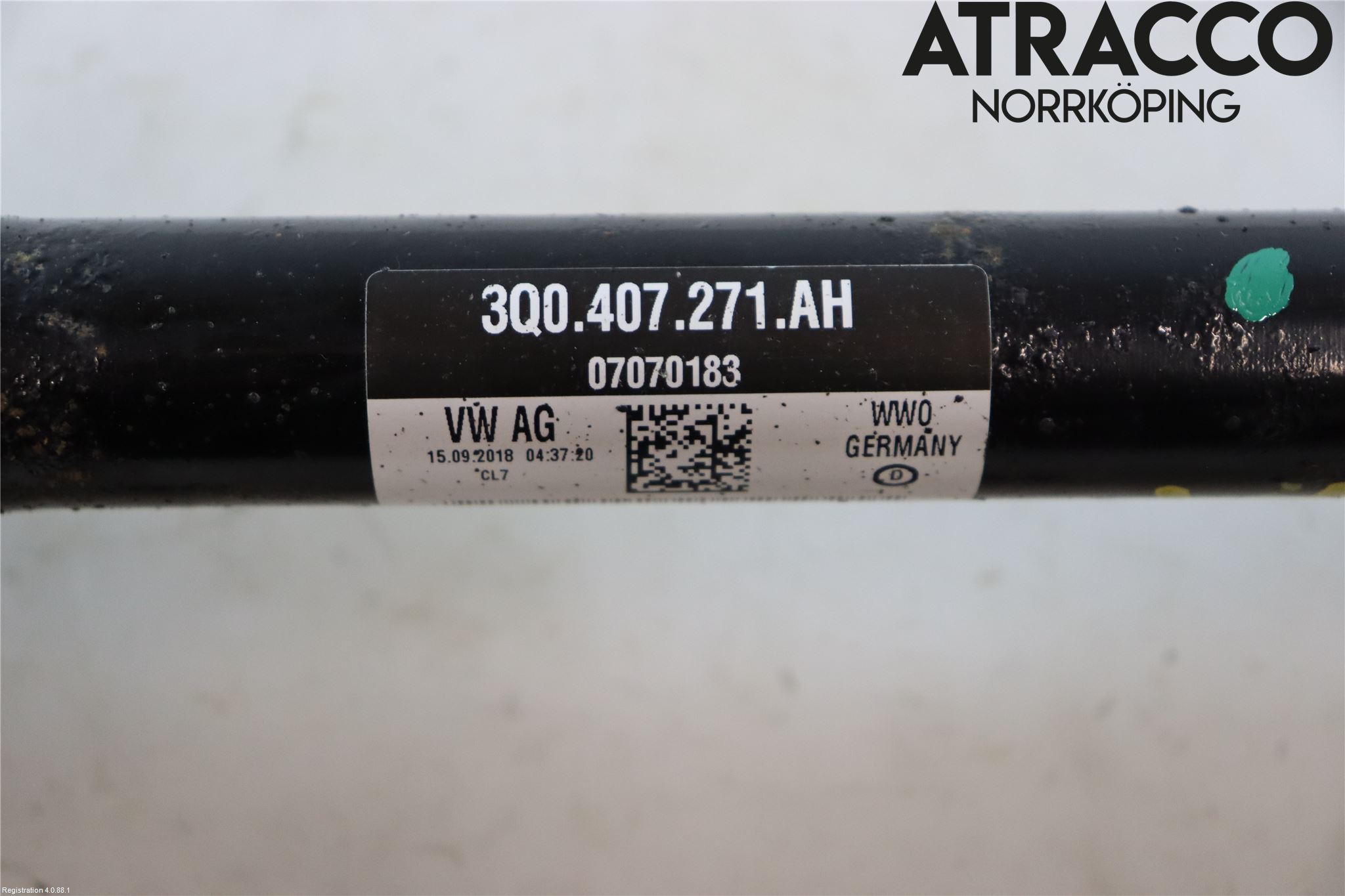 Skoda SUPERB 16-24 Drivaxel Fram Vänster