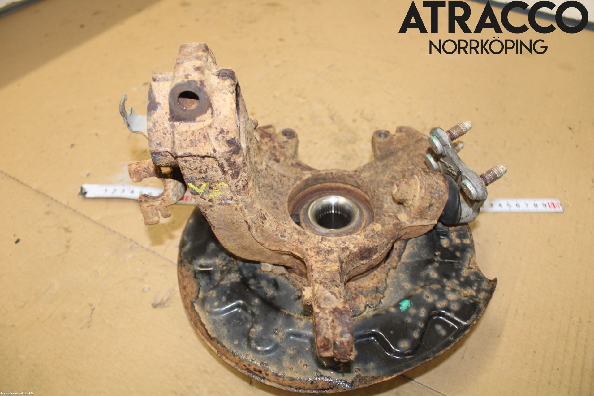 Skoda FABIA 07-14 Styrspindel Lagerhus Vä