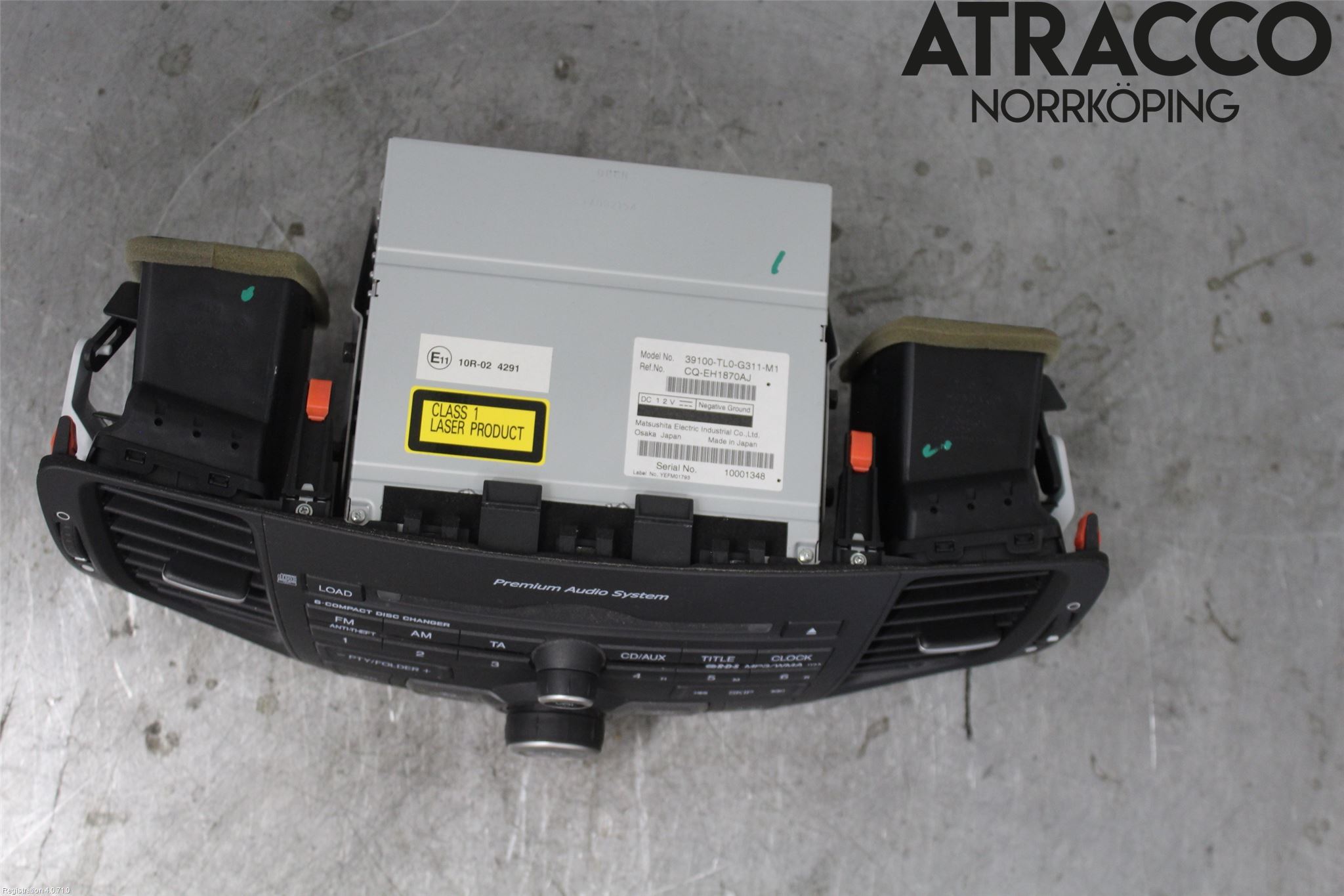 Honda ACCORD    08- Cd Radio - Multimediapanel