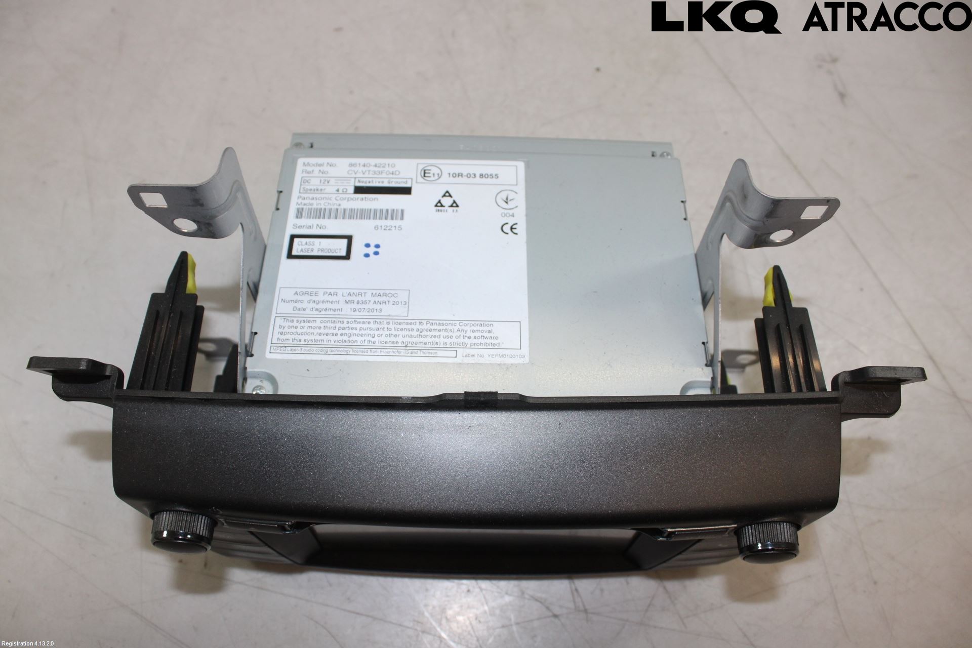 Toyota RAV4 13-18 Cd Radio - Multimediapanel