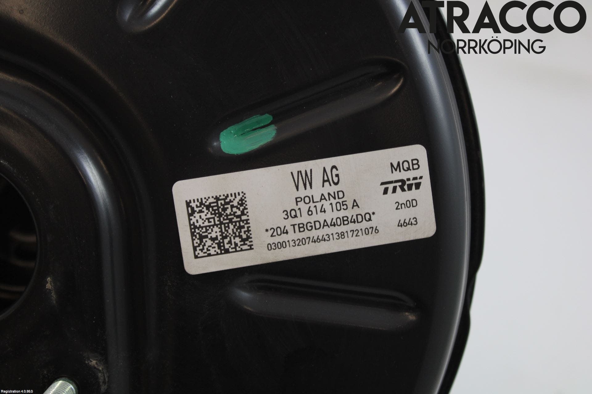 Volkswagen VW TIGUAN 16-24 Bromsservo