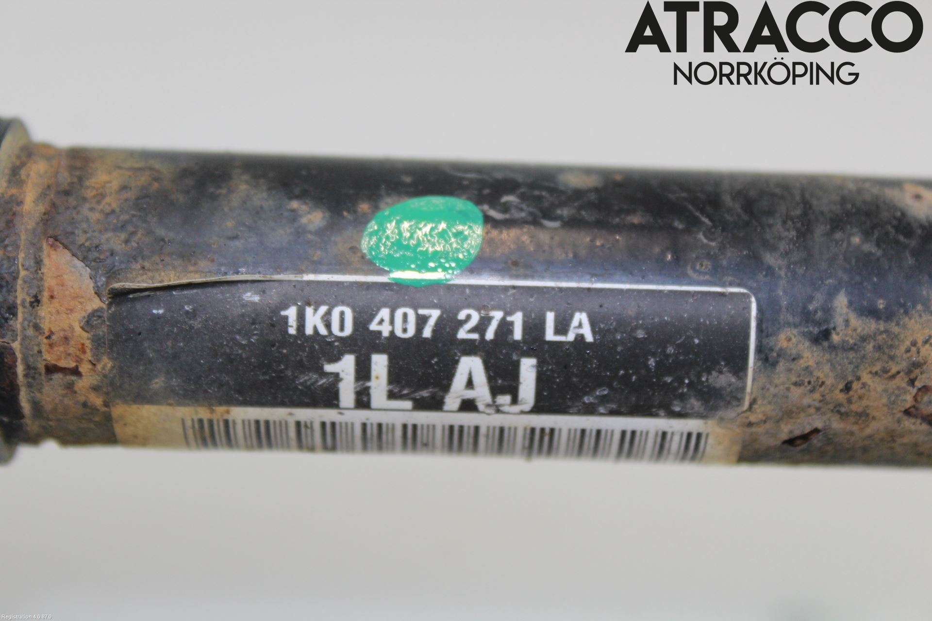 Volkswagen VW TOURAN 10-15 Drivaxel Fram Vänster