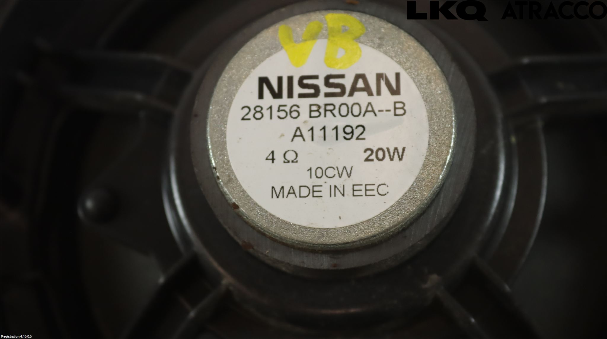Nissan LEAF 18- Högtalare