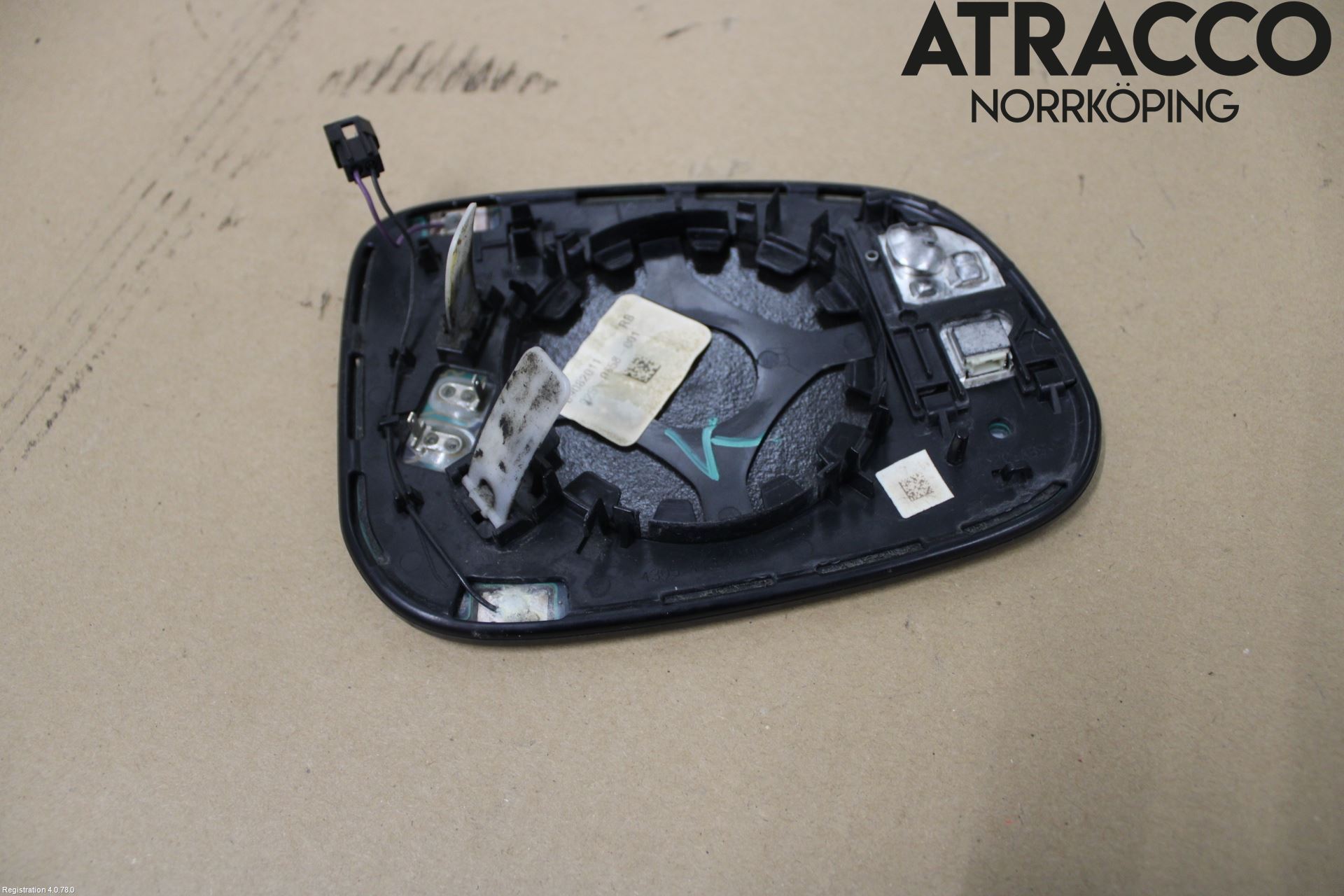 Jaguar XF 08-15 Spegelglas Vä