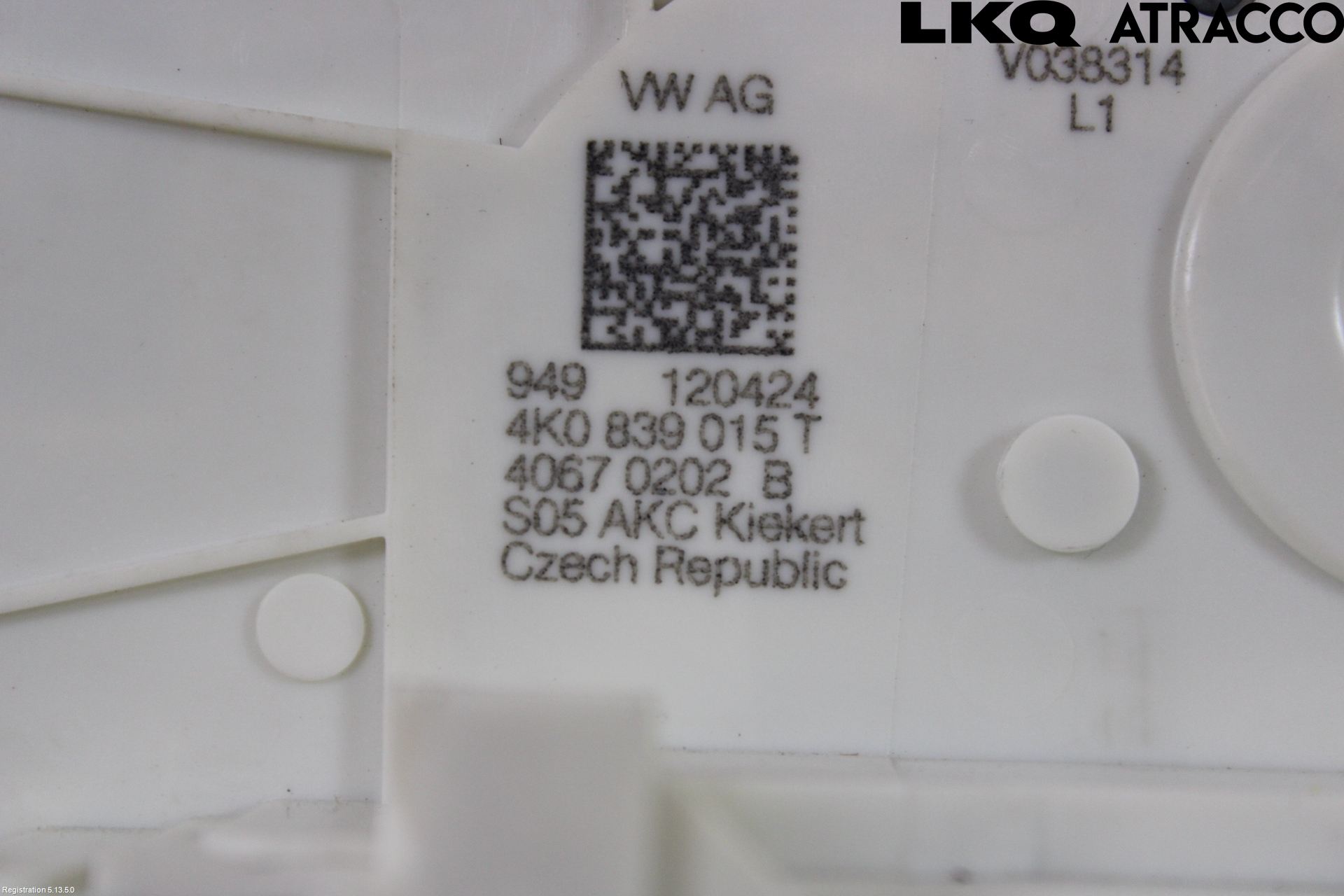 Volkswagen VW ID.4 21- Låskista-Dörrlås