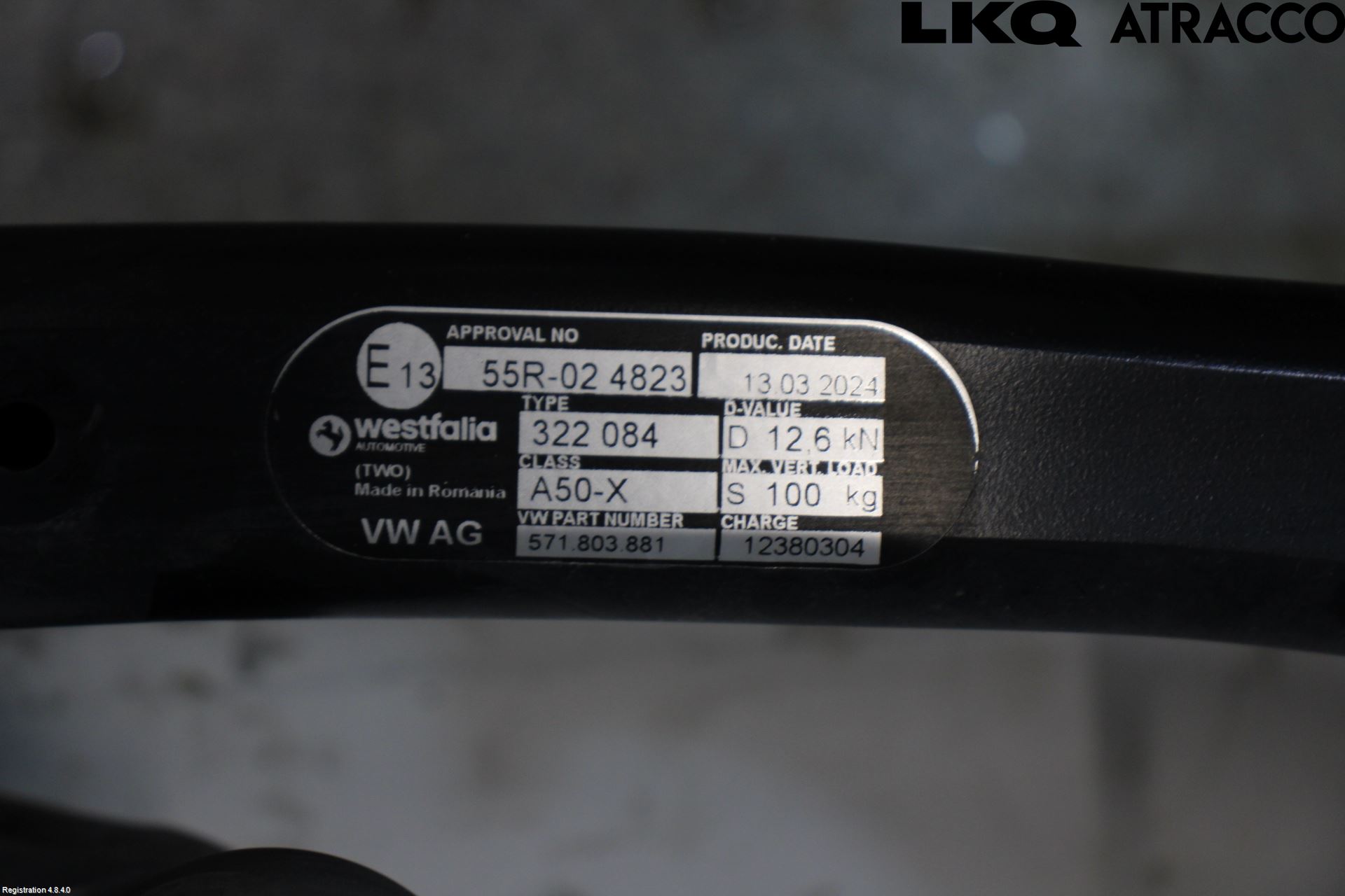Volkswagen VW TIGUAN 24- Dragkrok