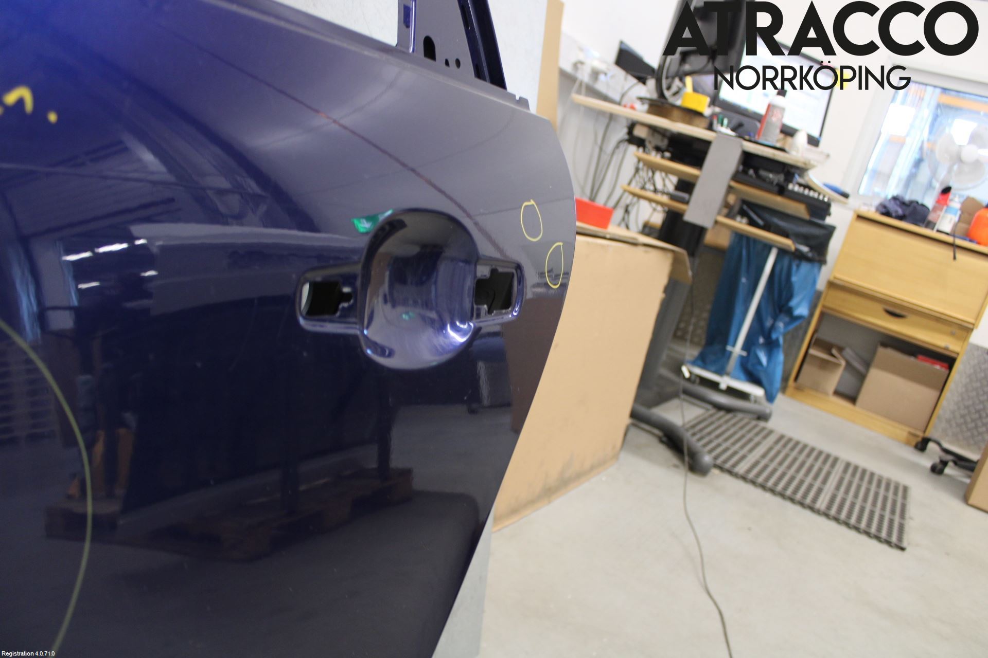 Citroen C4 PICASSO 06-13 Dörr Bak Vänster