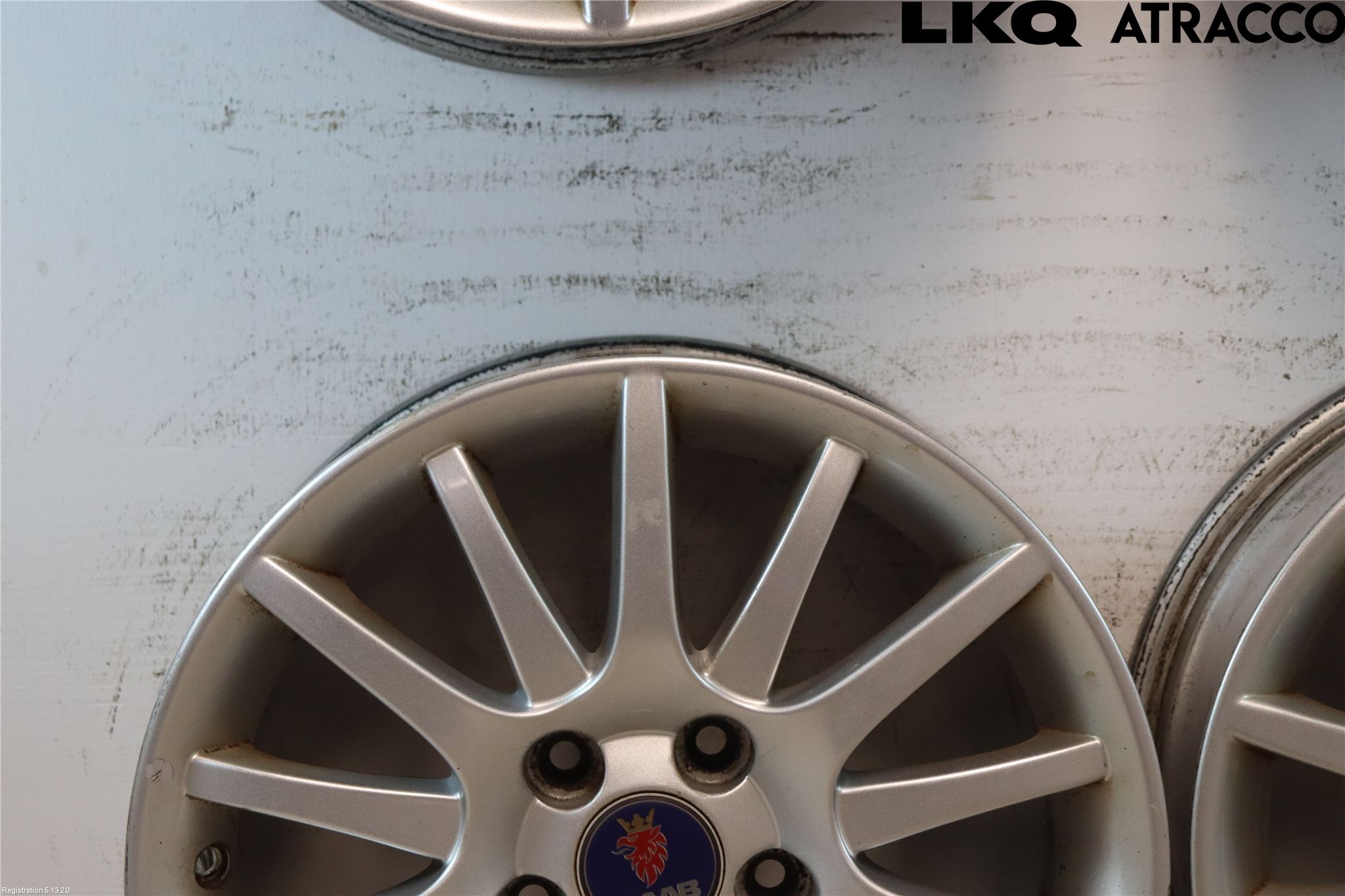 Saab 9-3 VER2/VER3 08-15 Fälgsats Aluminium