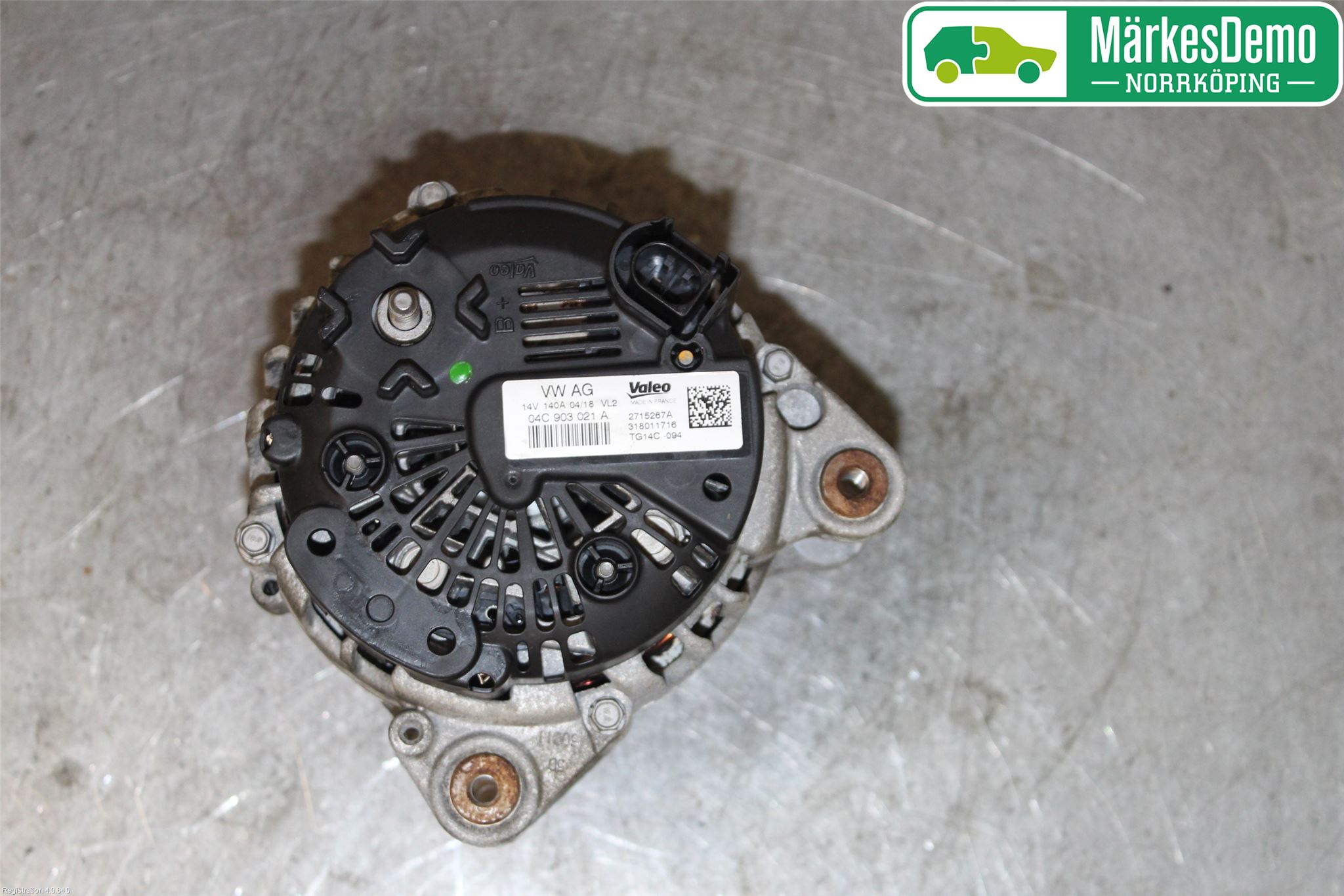 Volkswagen VW GOLF / E-GOLF VII 13-20 Generator