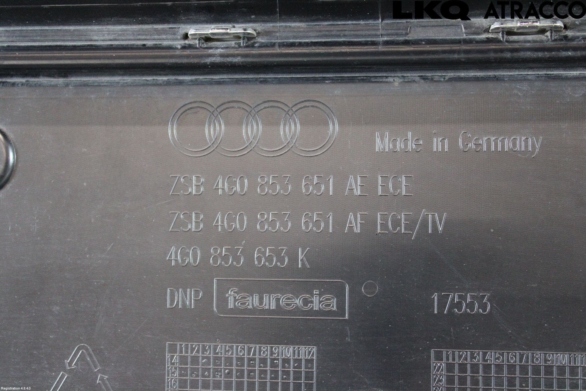 Audi A6/S6 4G 11-18 Grill Komp