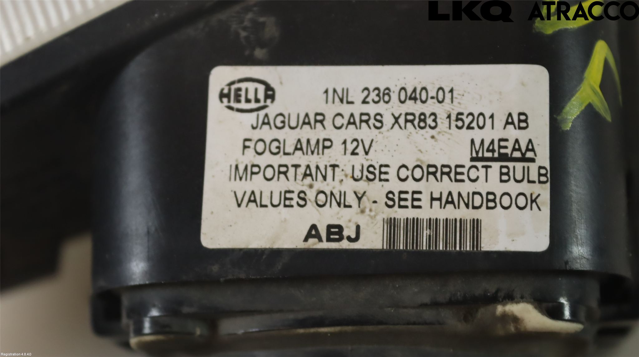 Jaguar XJ X350        03-09 Dimljus-Varselljus Fram