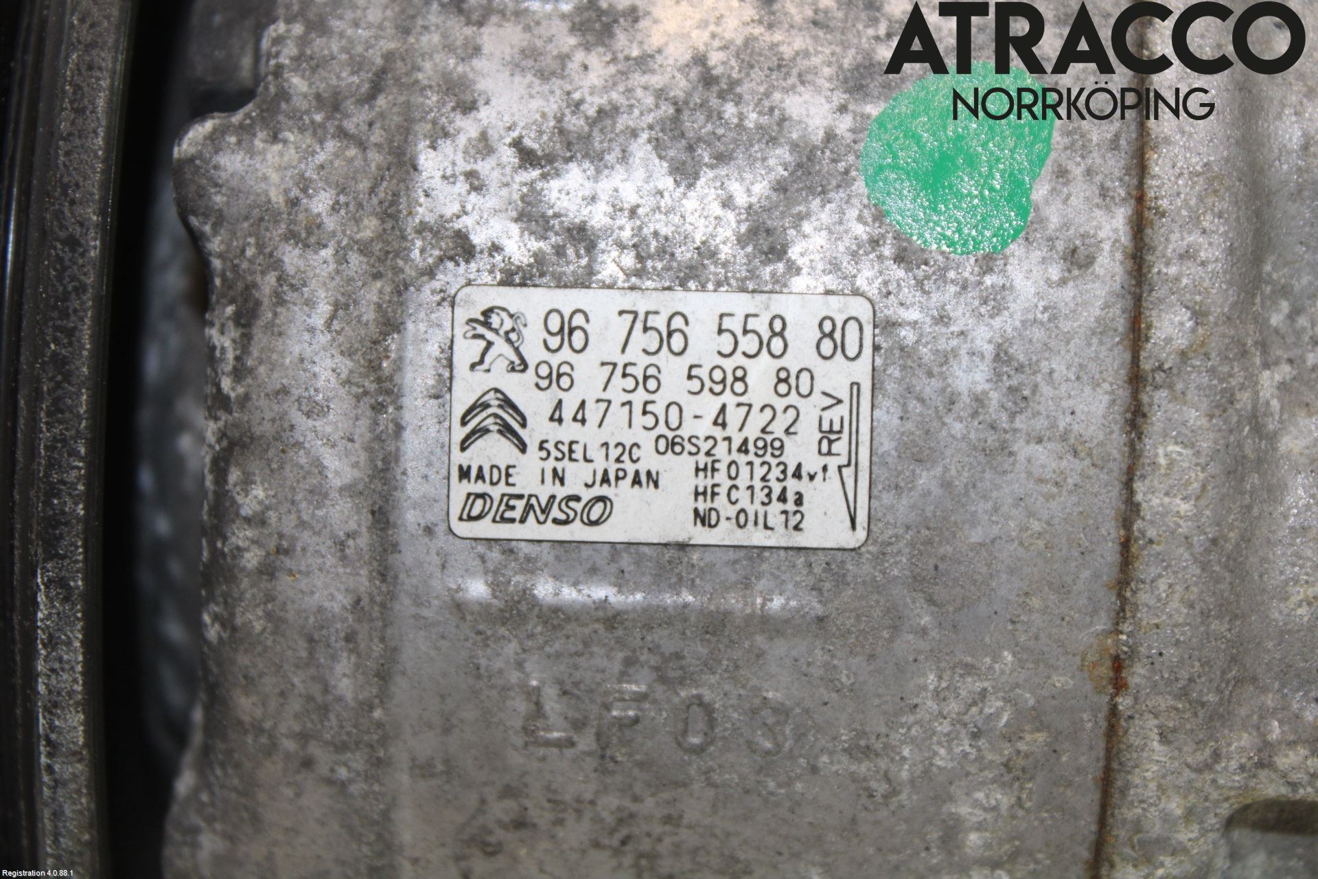 Citroen C4 GRAND PICASSO 14-18 Ac Kompressor