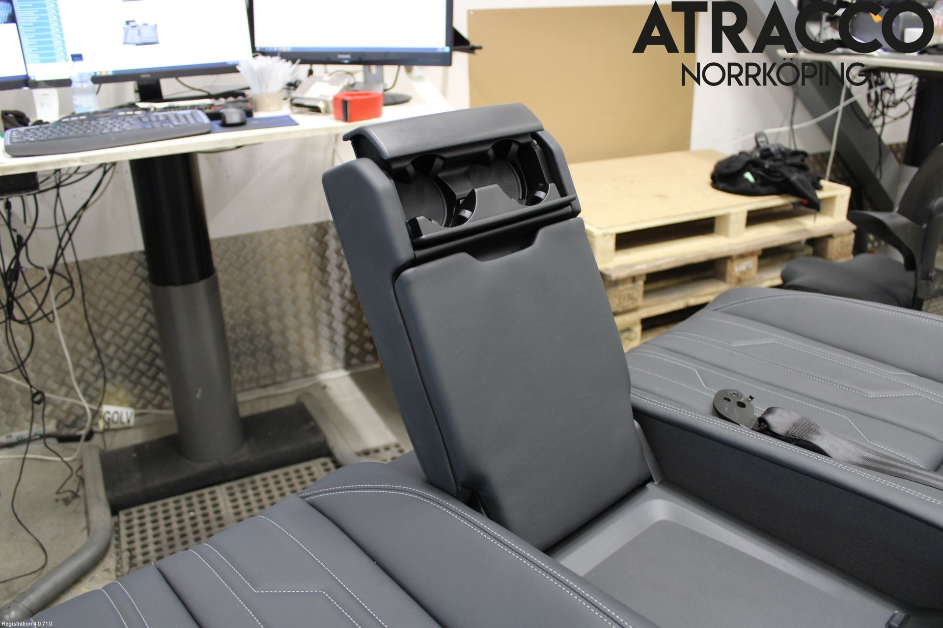 Audi A7 Sportback 4K 18- Inredning Ryggdyna Bak