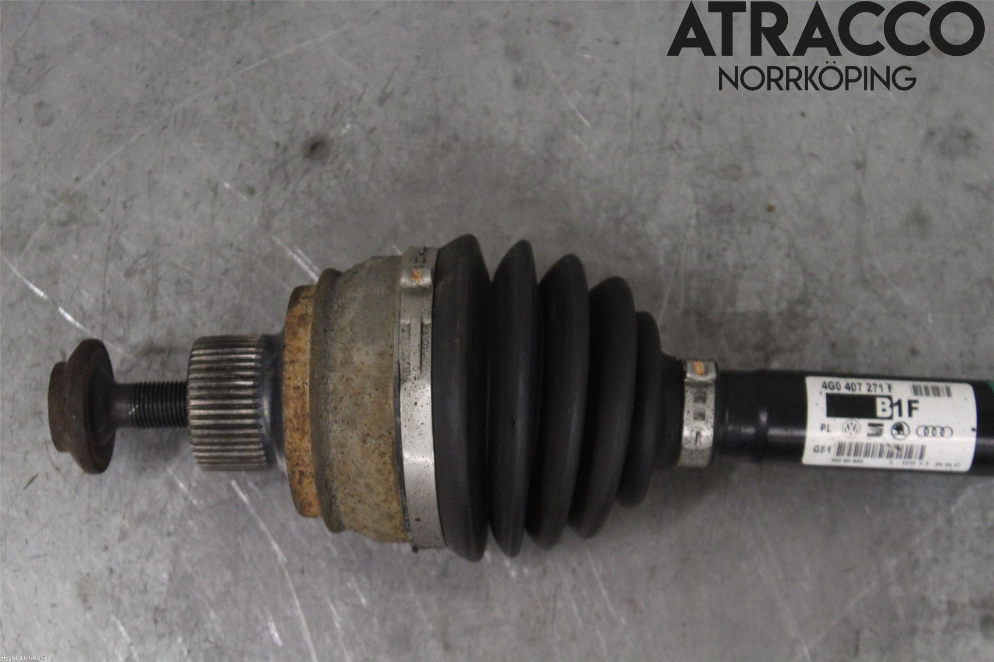 Audi A6 ALLROAD 12-18 Drivaxel Fram Höger