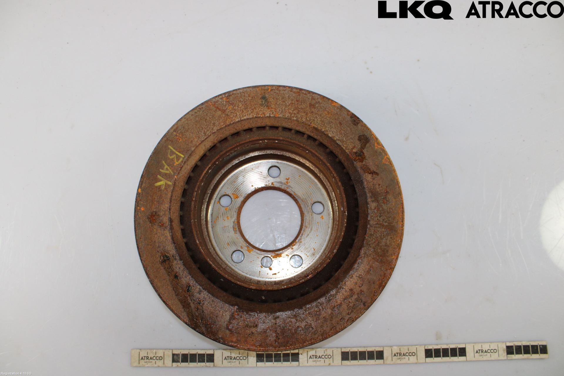 BMW 1 F20/F21 11-19 Bromsskiva Bak