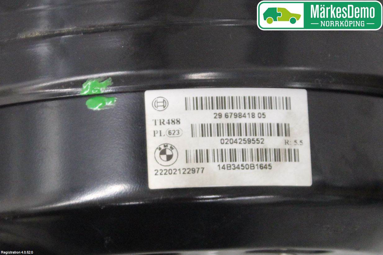 BMW 1 F20/F21 11-19 Bromsservo