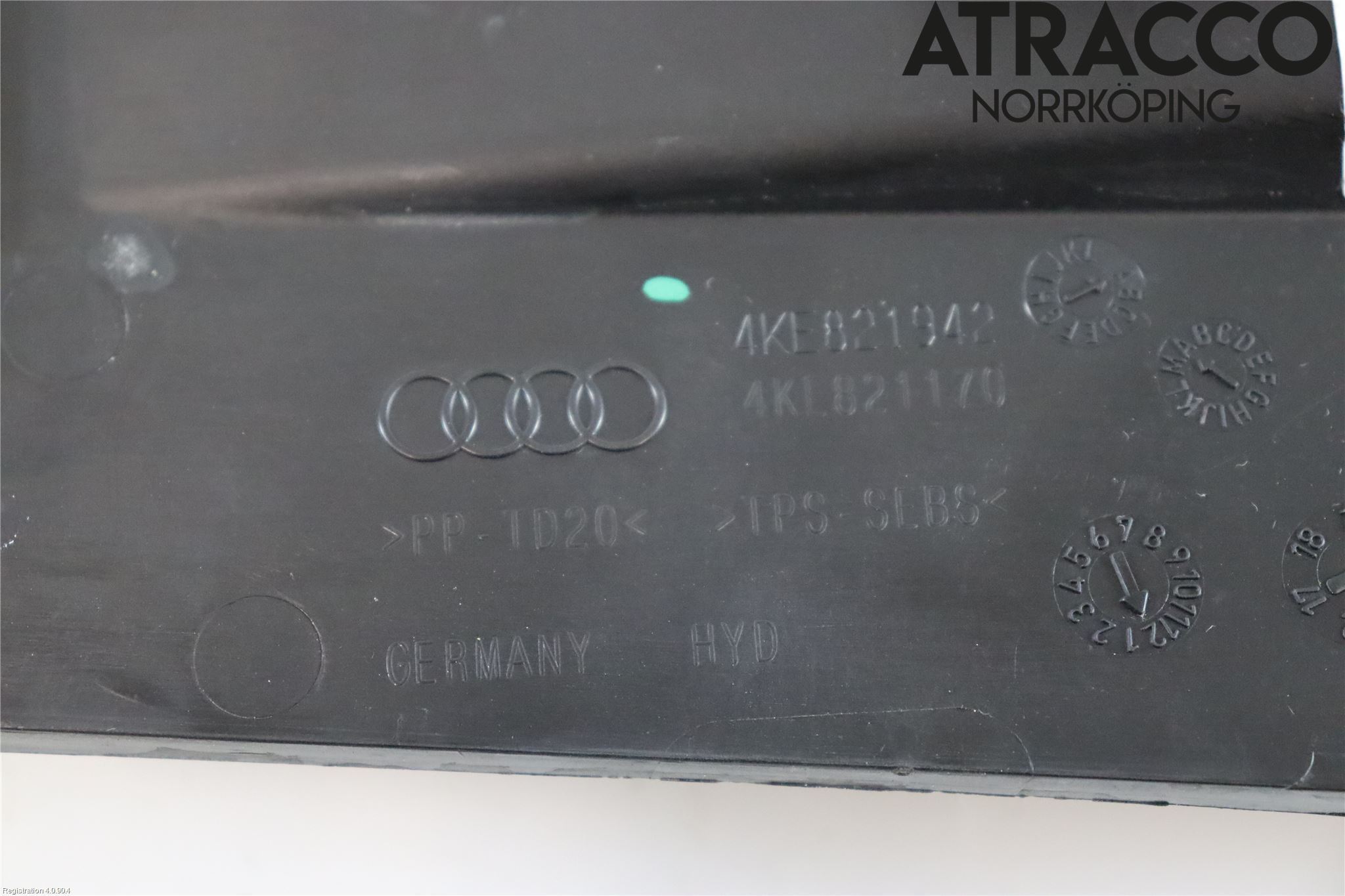 Audi E-TRON, S GE 19- Torpedplåt-Torpedplast