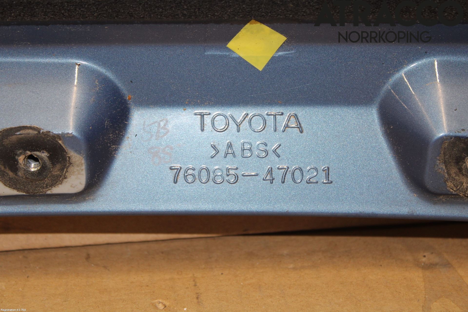 Toyota PRIUS NWH20 04-08 Spoiler Baklucka