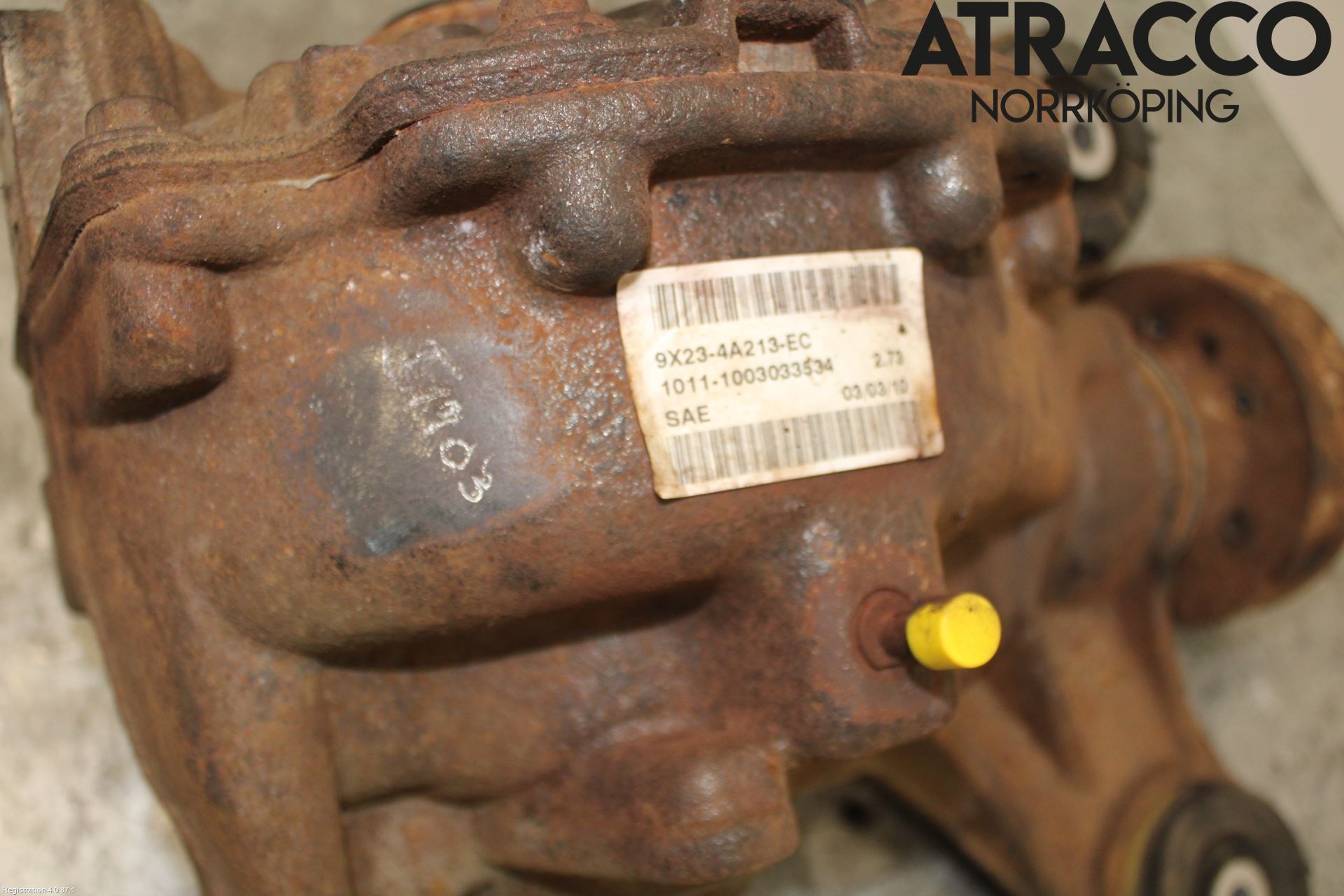 Jaguar XF 08-15 Bakväxel-Diff