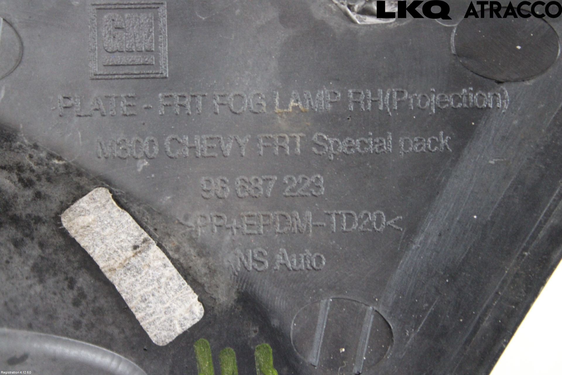 GM CHEVROLET SPARK Dimljussarg Fram