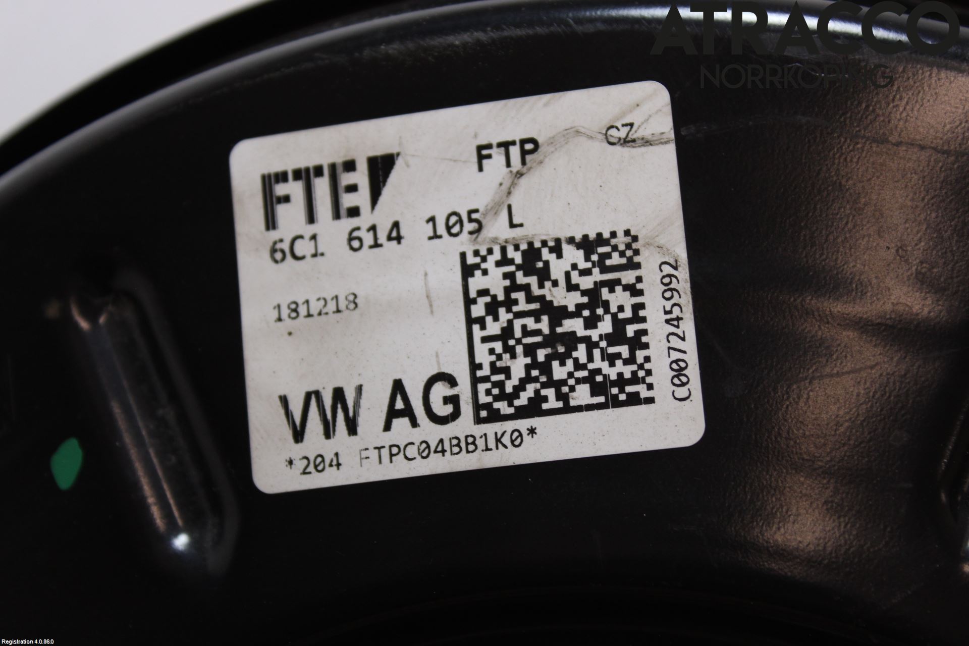 Skoda FABIA 15-21 Bromsservo