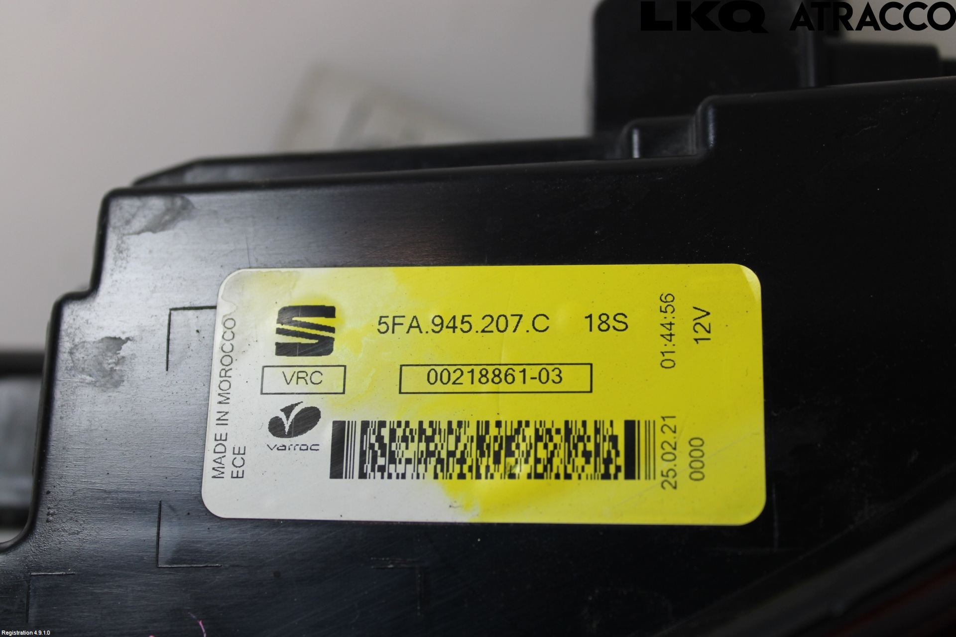 Seat LEON 13-20 Bakljus Vänster