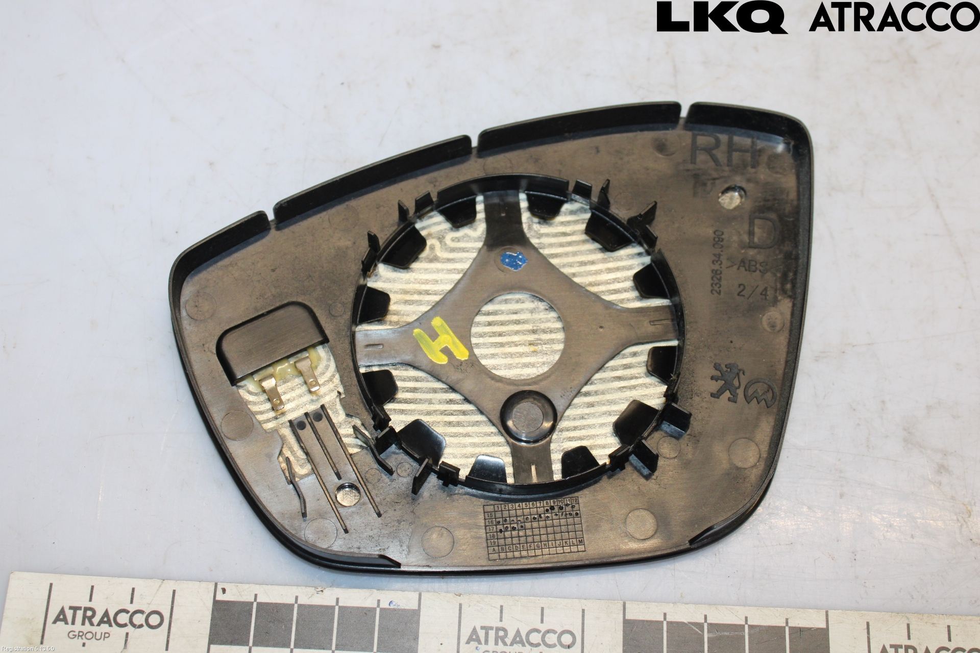 Citroen C3 AIRCROSS 18-23 Spegelglas Hö