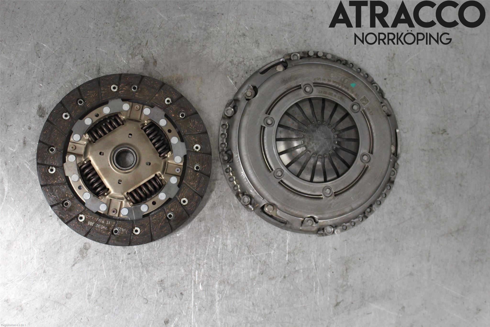 Volkswagen VW POLO VI 18->> Koppling Tryckplatta