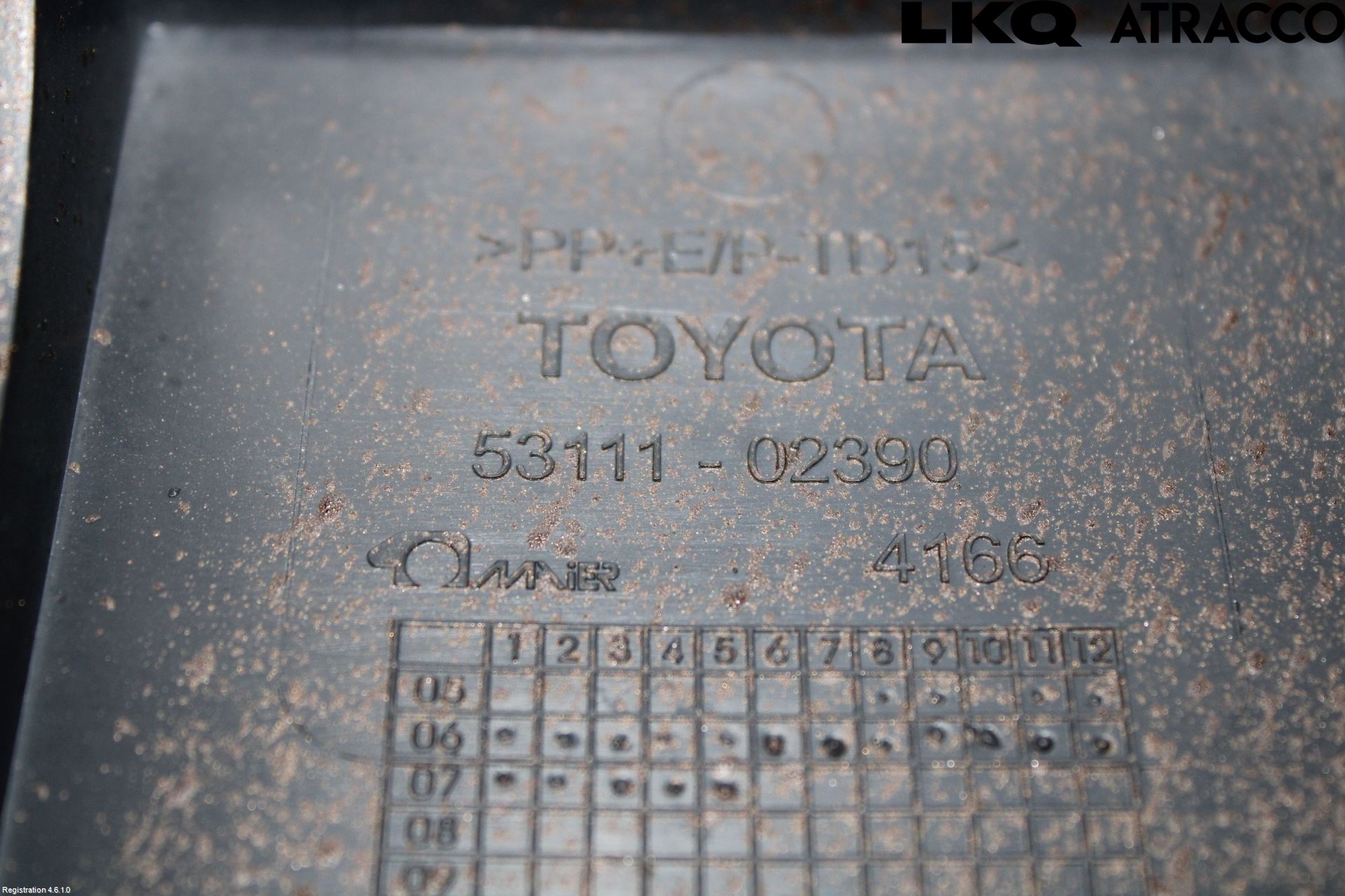 Toyota AURIS 07-09 Grill Komp