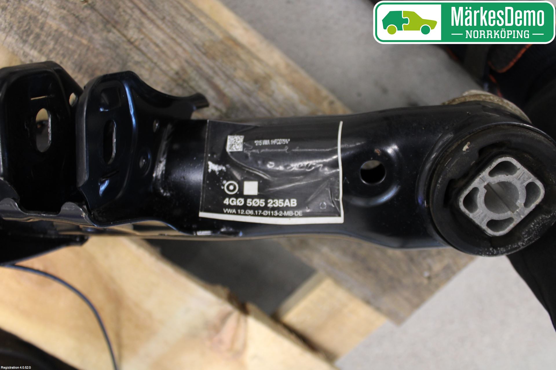 Audi A6/S6 4G 11-18 Bakaxelbalk