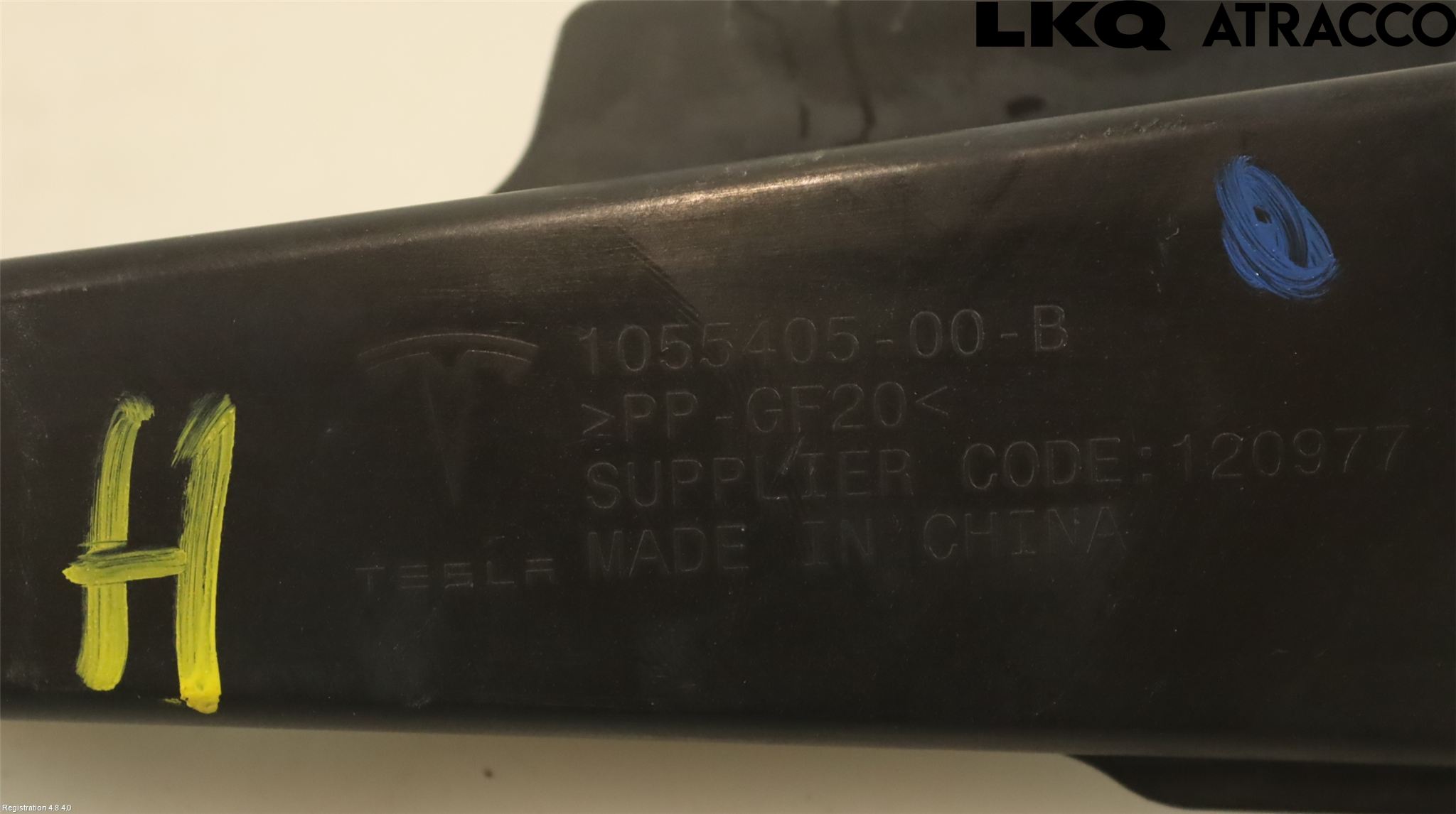 Tesla MODEL X 16- Stötfångarfäste Fram Hö