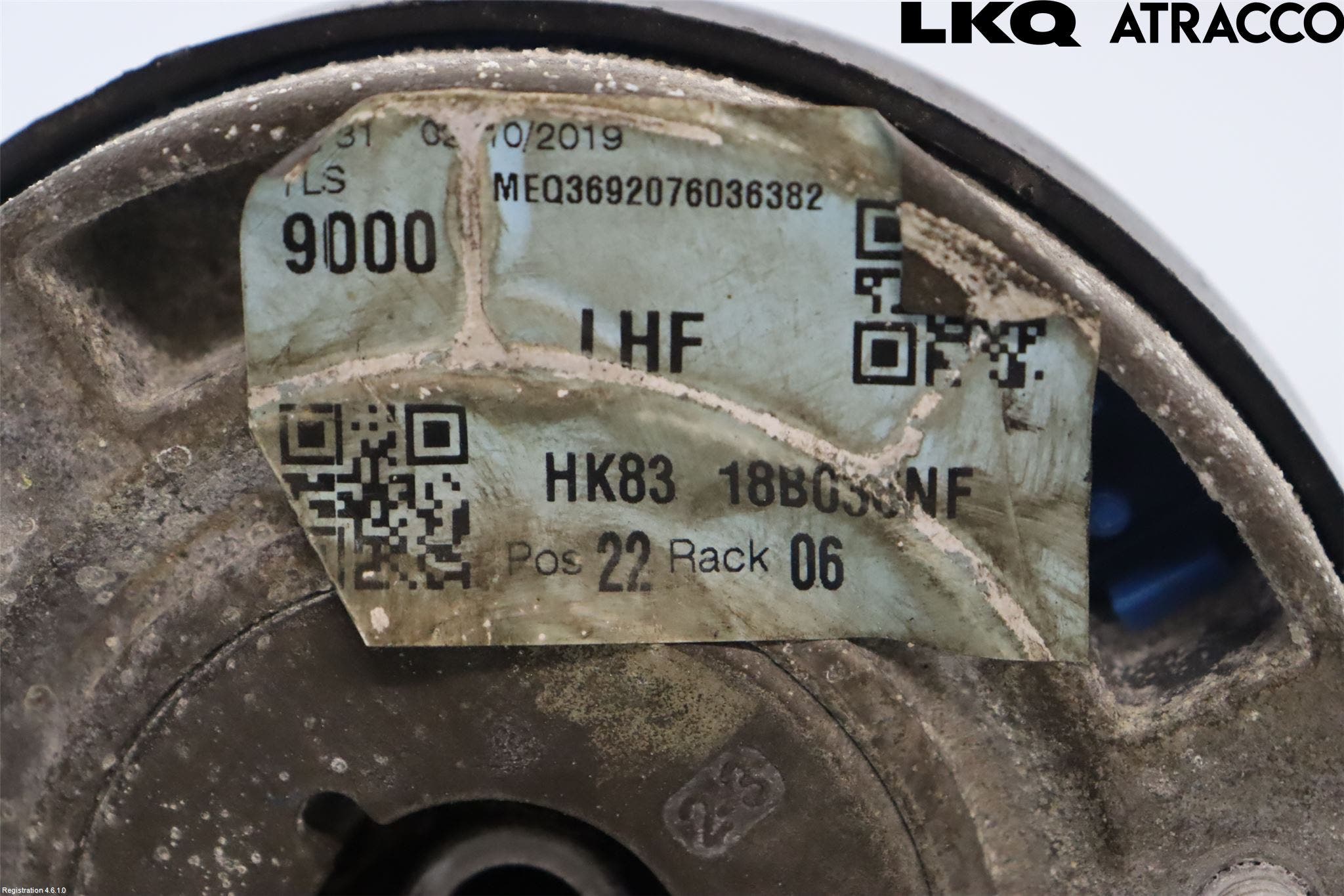 Jaguar F-PACE Fjäderbenslager Fram