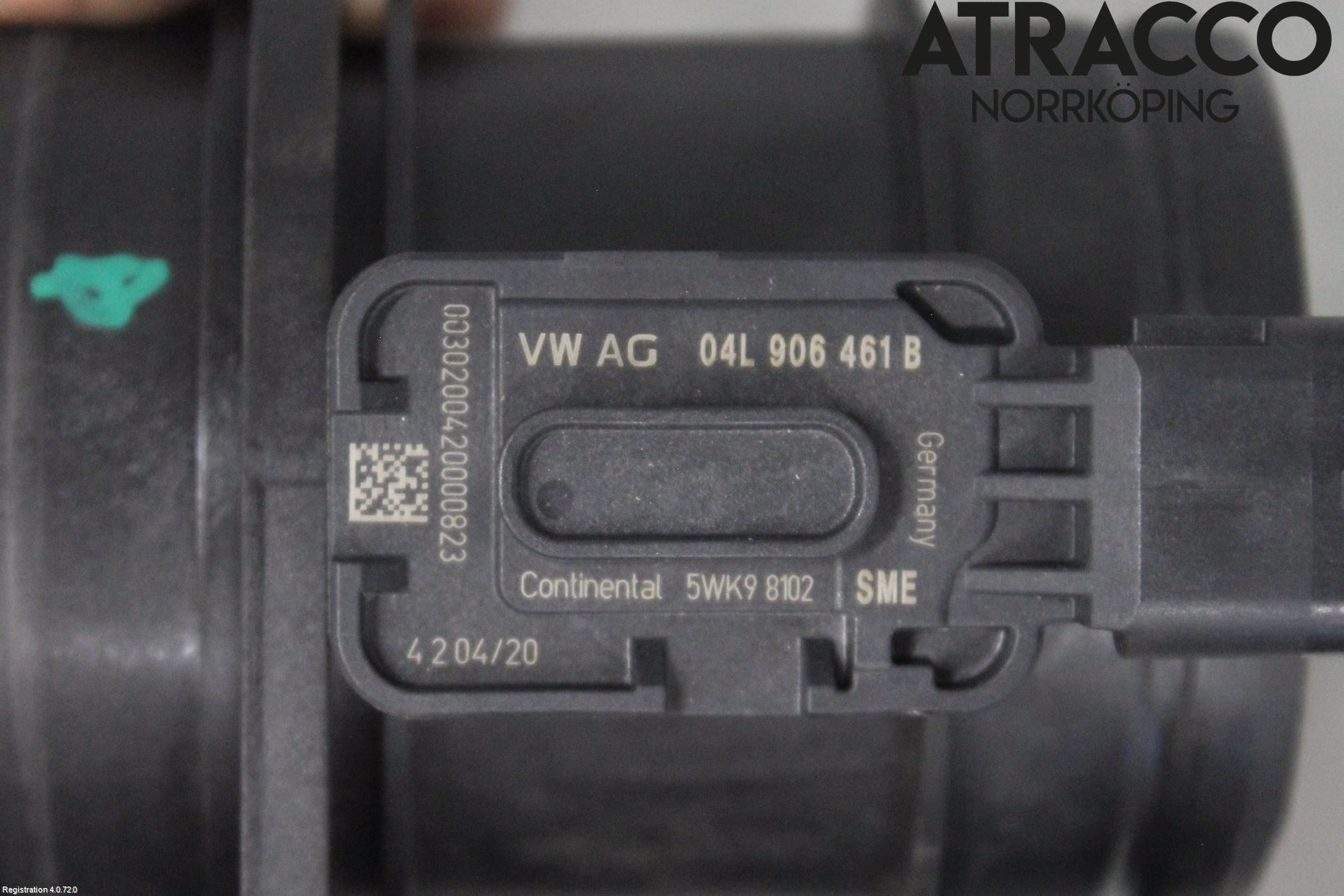 Volkswagen VW TIGUAN 16-24 Injluftmassamätare