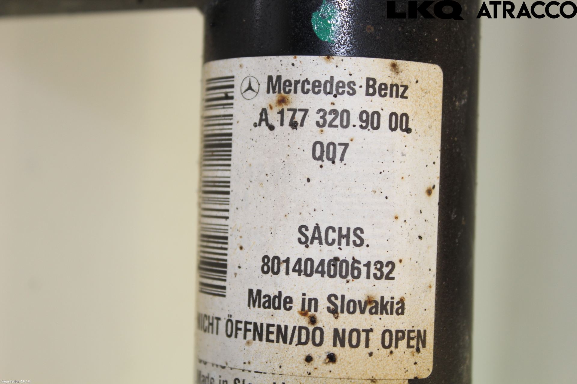 Mercedes-Benz MB A-KLASS (W177) 18- Fjäderben Fram Höger