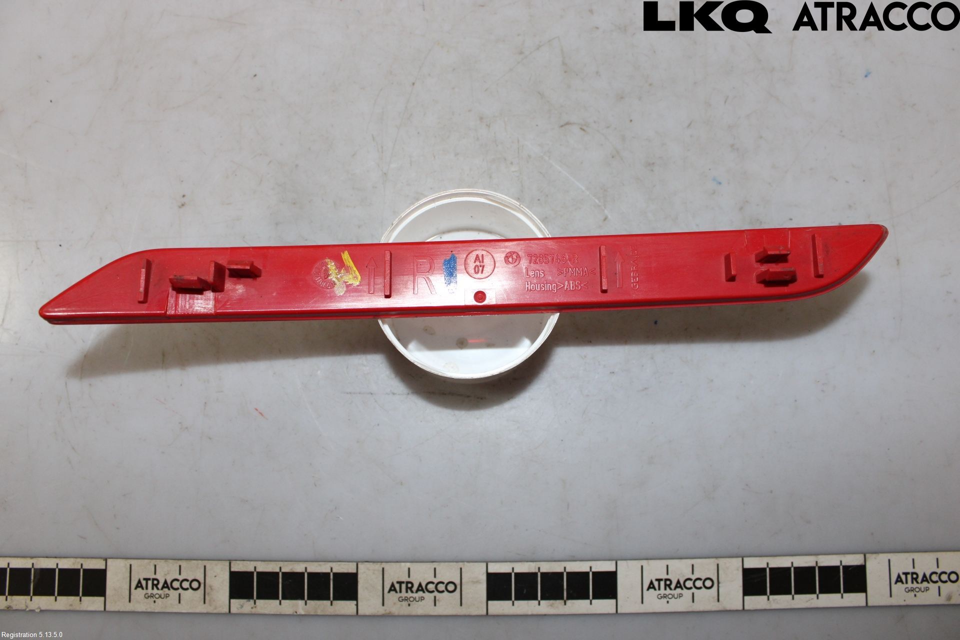 BMW 3 F30/F31/F80 12-19 Dimljus/Reflex Bak